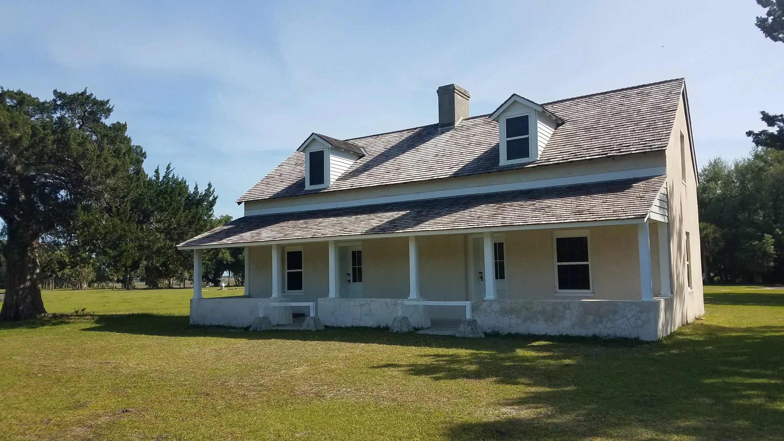 Revolutionary War hero General Nathaniel Greene purchased land on Cumberland Island. He never lived to see the original Dungeness home his wife Catherine built in 1792 - 1803. It still stands in the shadows of the rubble of the second Dungeness.