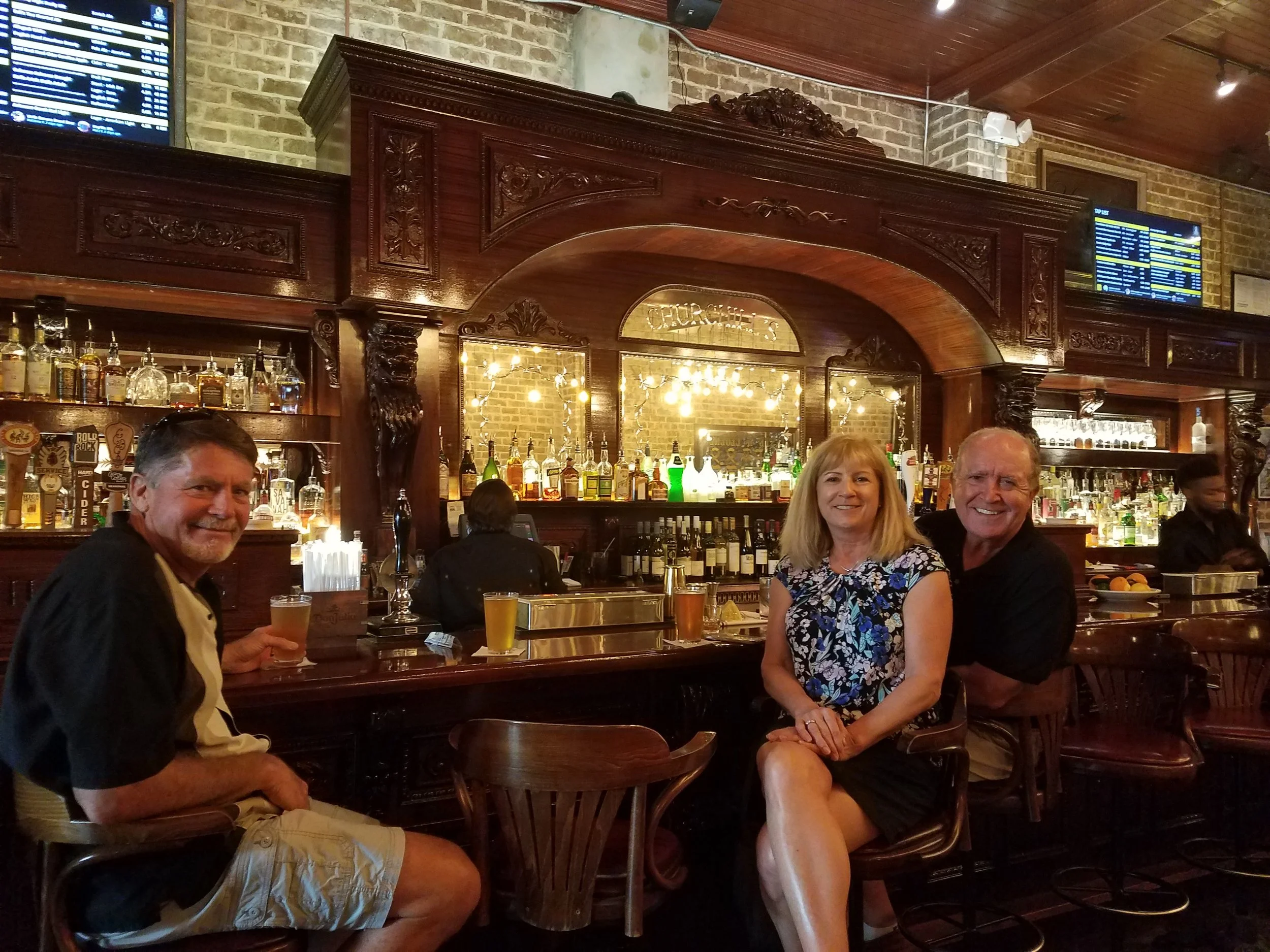 Churchill’s was a very nice place to have a cold one.