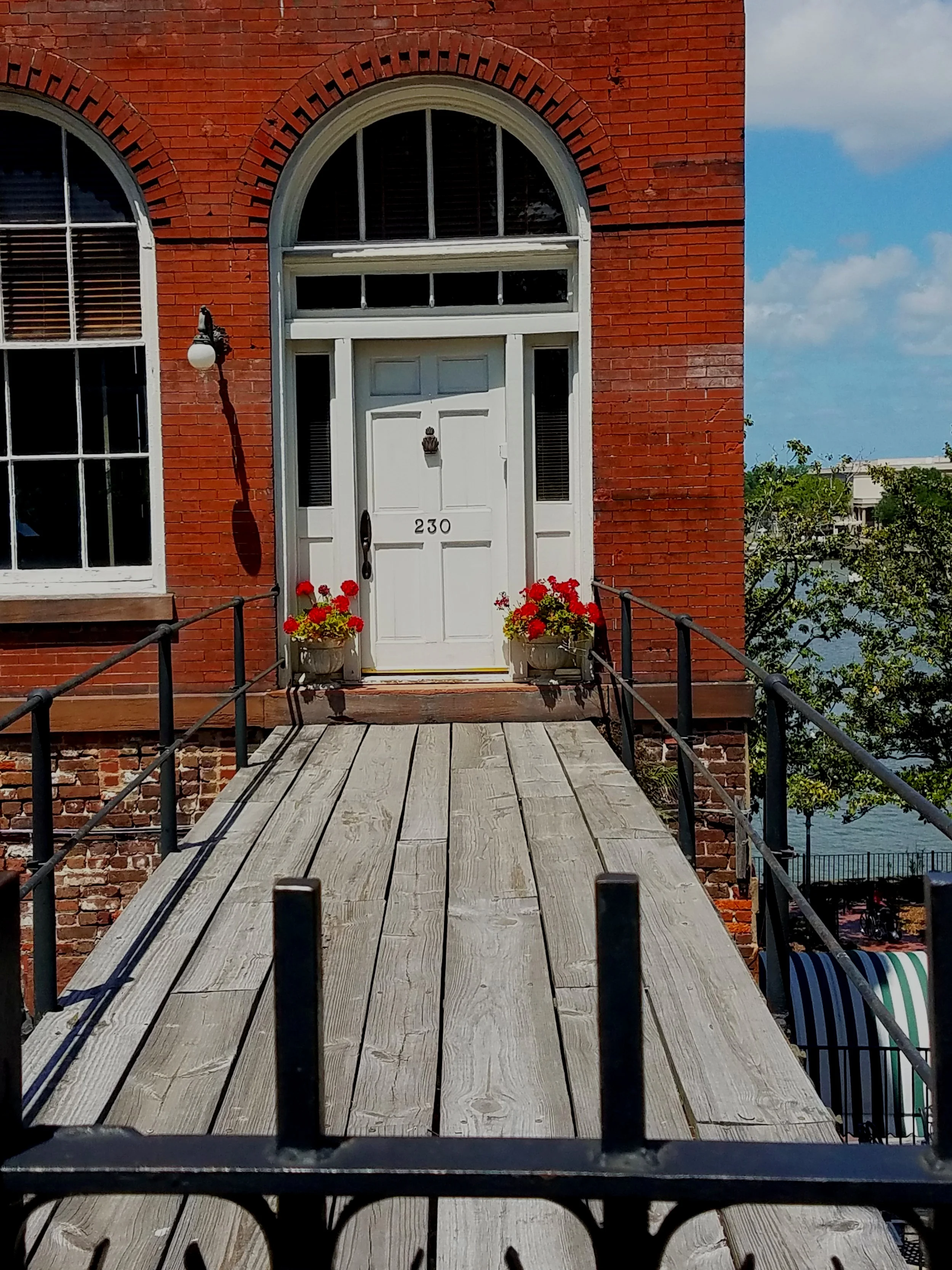 Just a sweet Savannah walk-way
