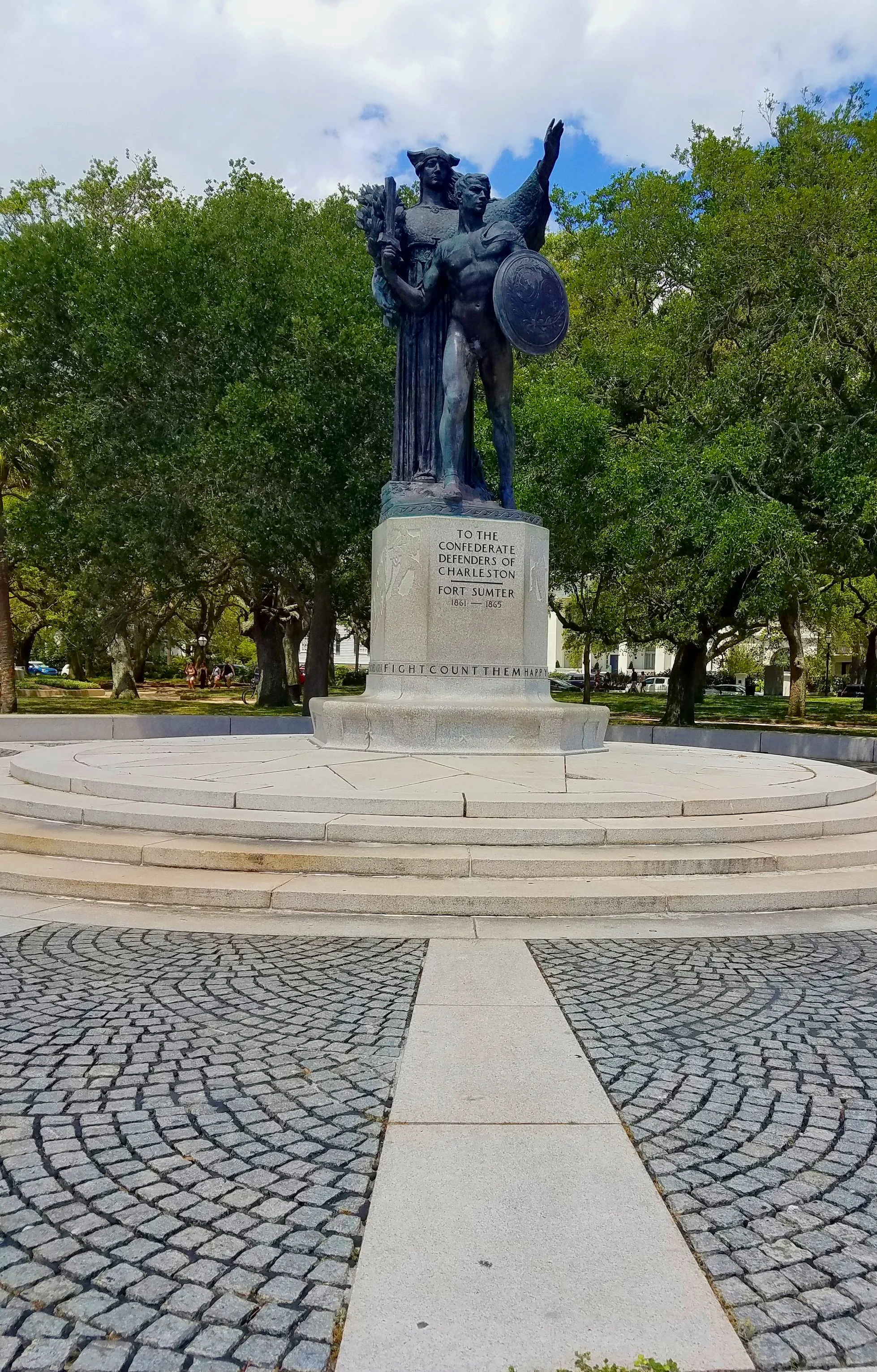 Monuments in Battery Park