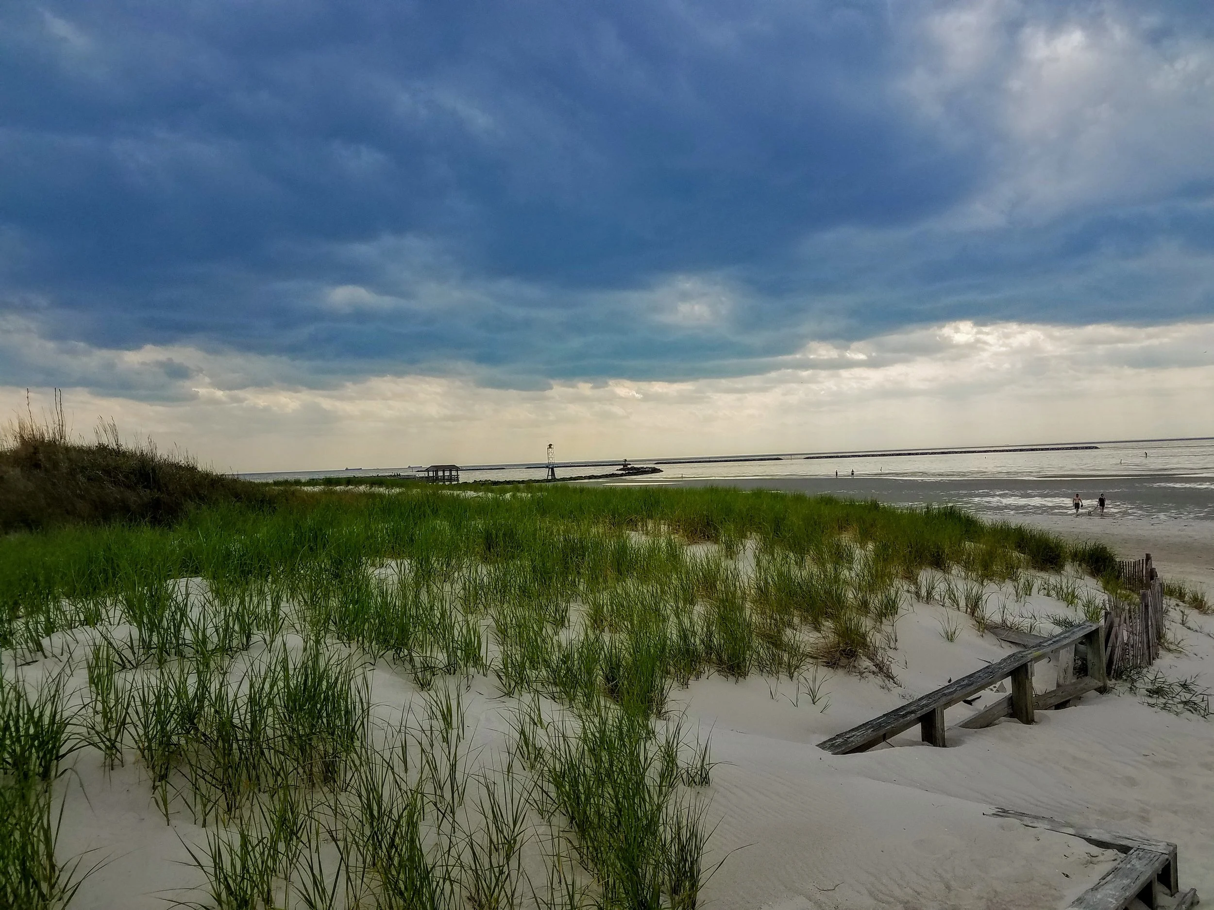 Beautiful white sand beaches of Cape Charles