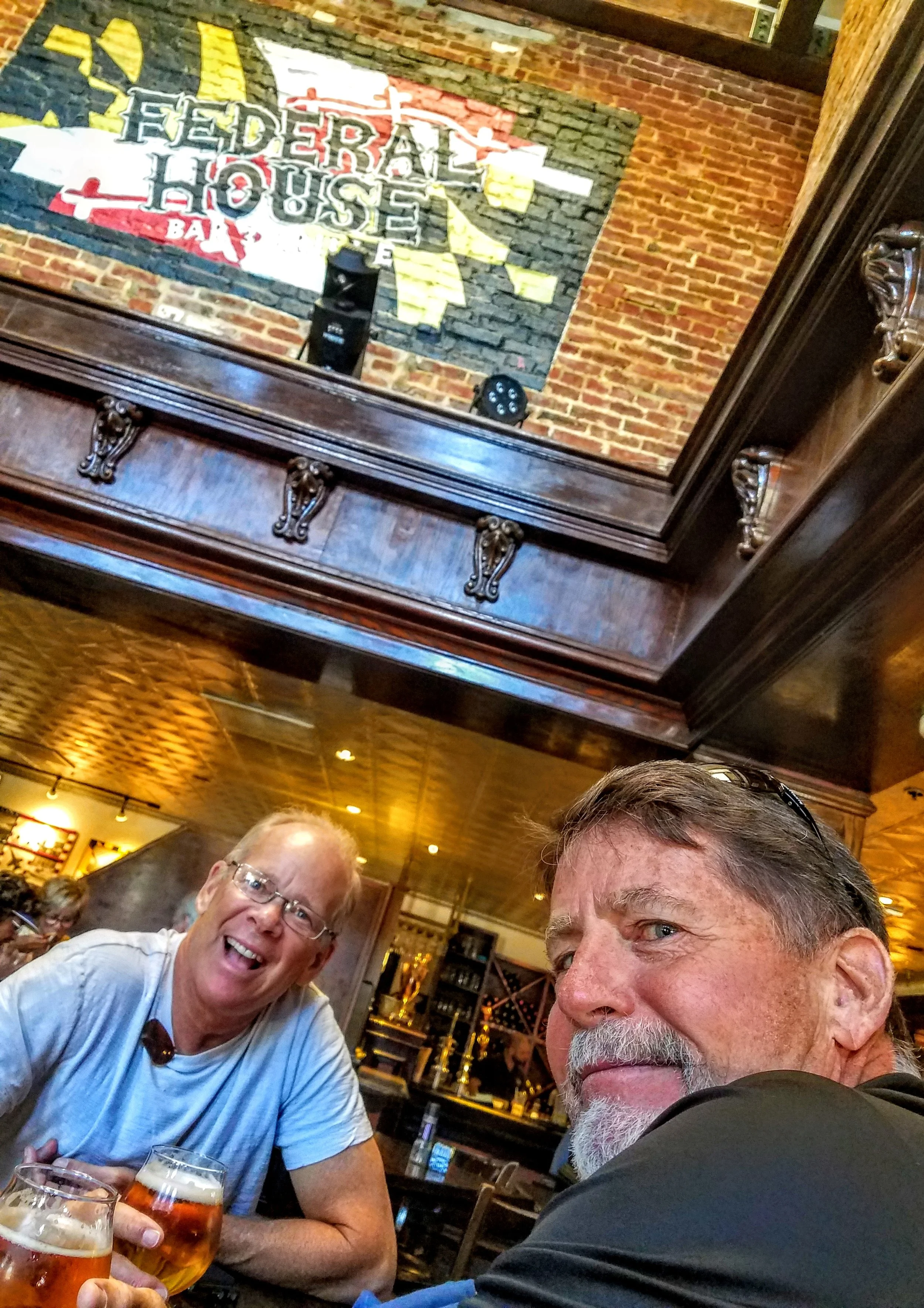 This is the best town for pub hopping. We enjoy a cold locally made lager at the Federal House which was established in 1830…my kind of history!