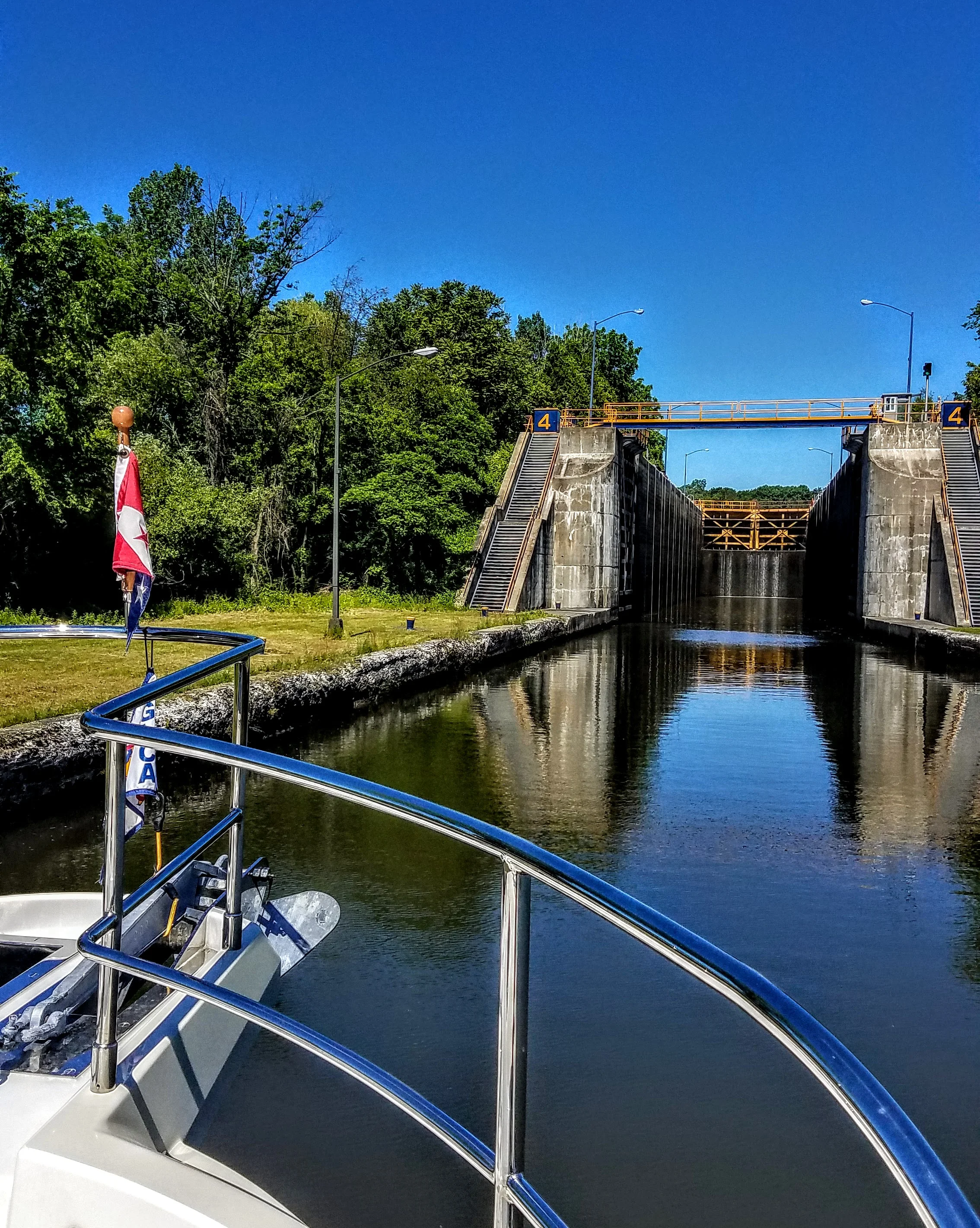 Entering Lock 2