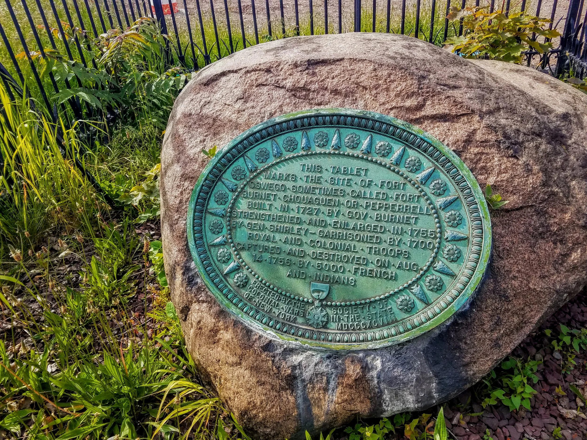 The site of the Historic Fort Oswego