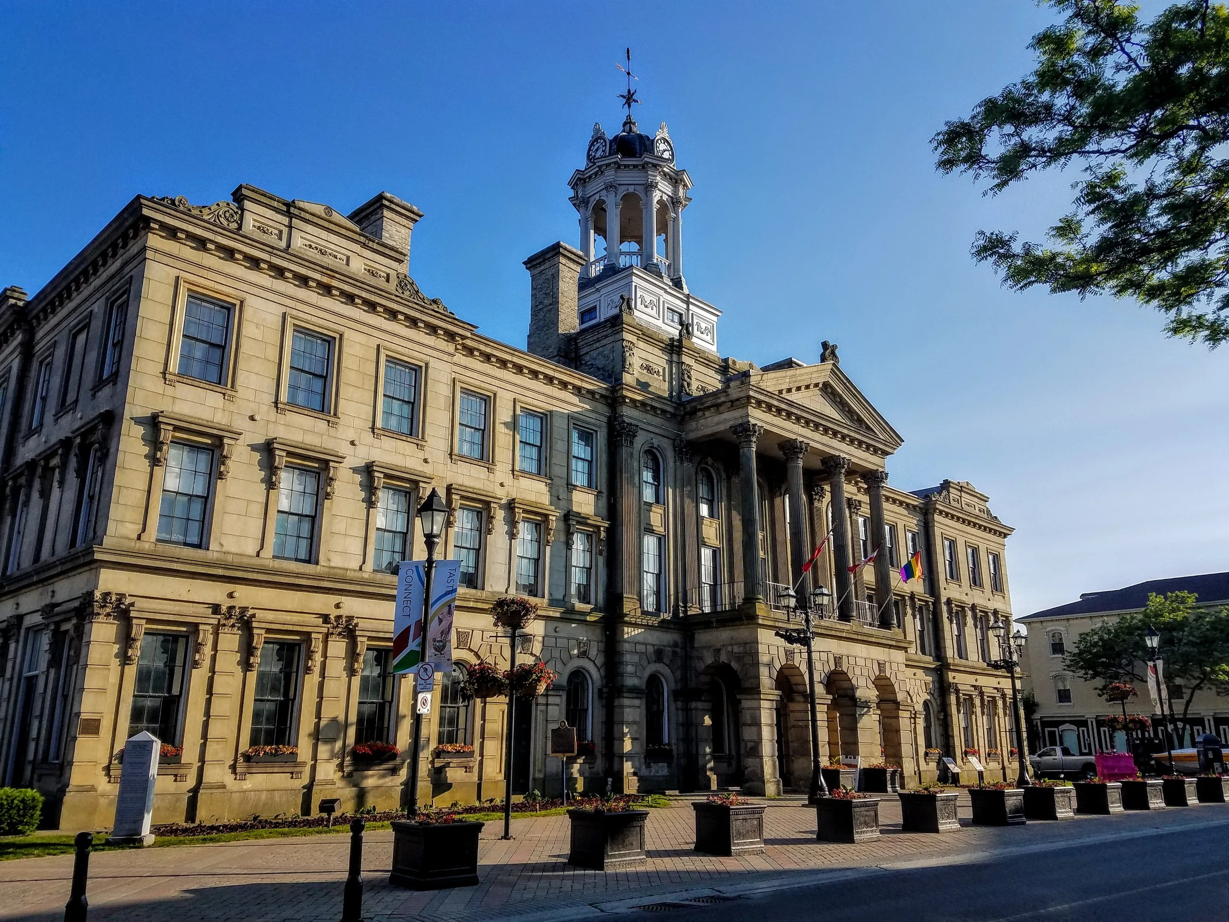 The Cobourg Victoria Hall built in 1860 took 75 years to payoff the debt incurred from its construction.