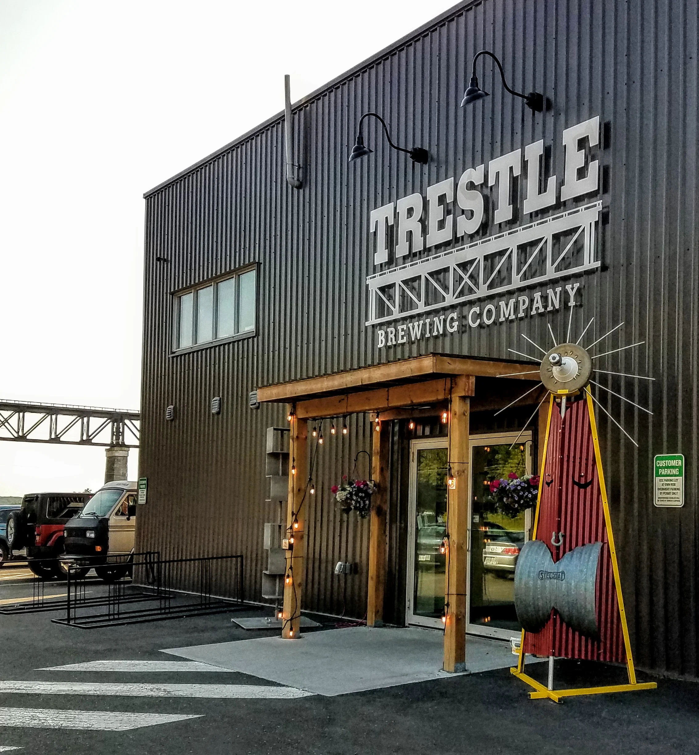 Had to check out the new Trestle Brewing Company