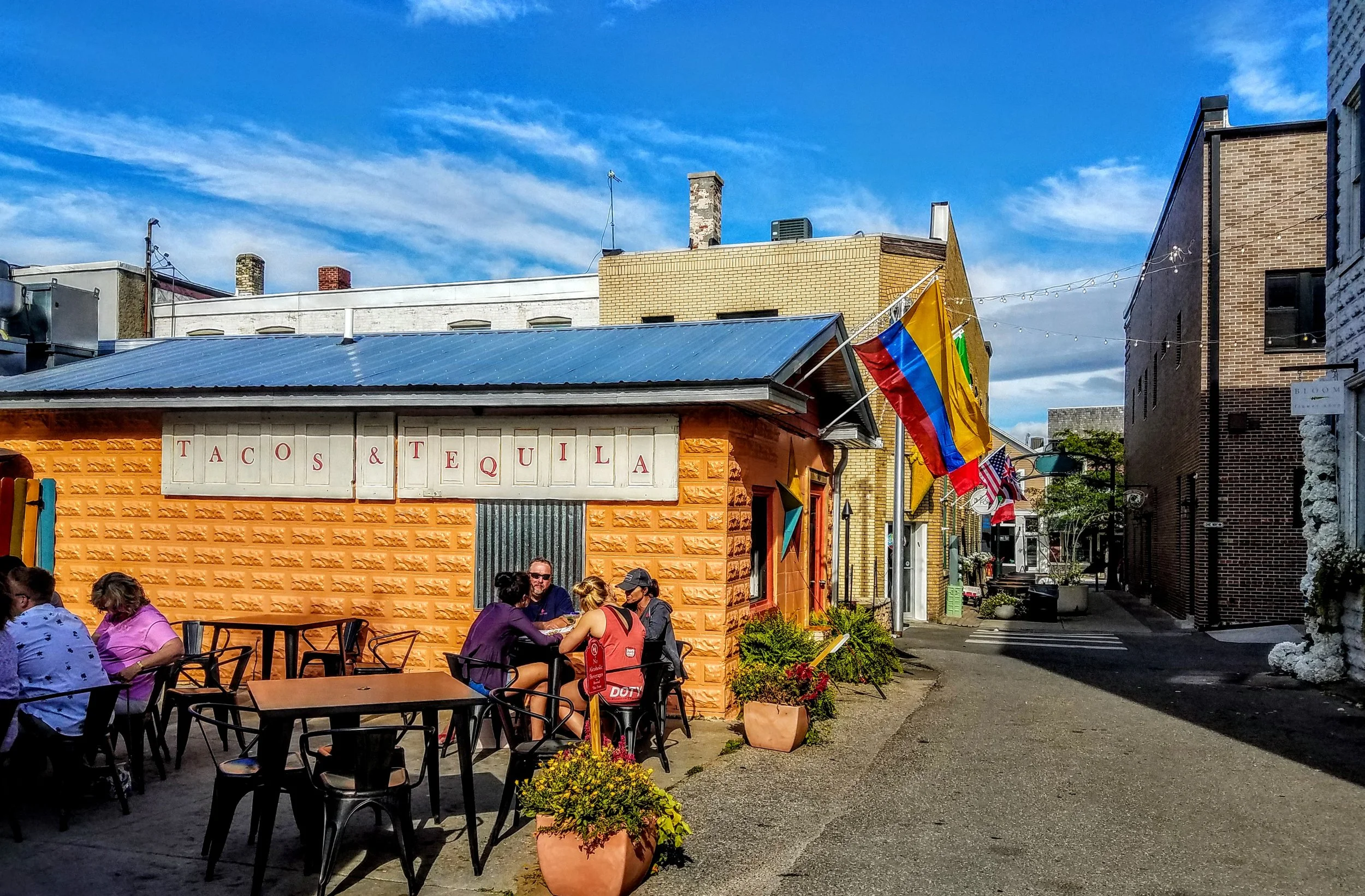 Don’t miss the great fish tacos at the Cantina and a nice selection of tequila & mexican beer