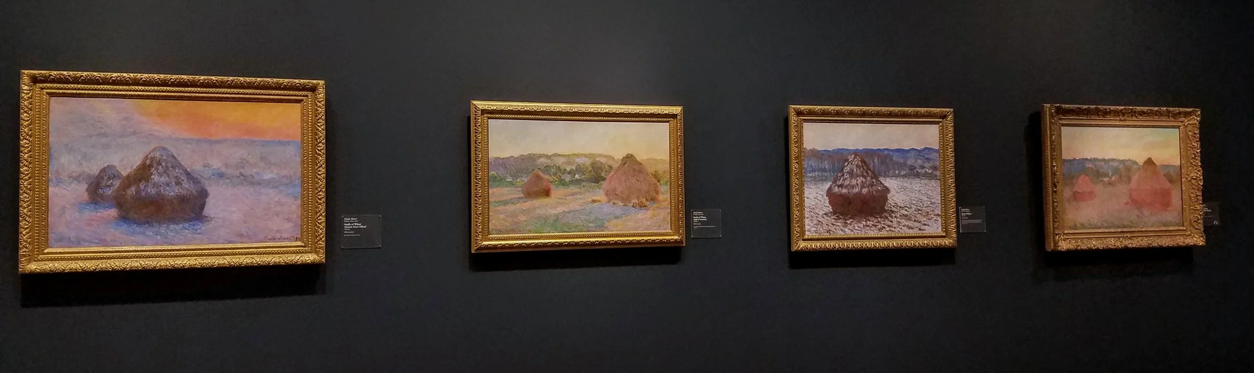 Monet’s haystacks