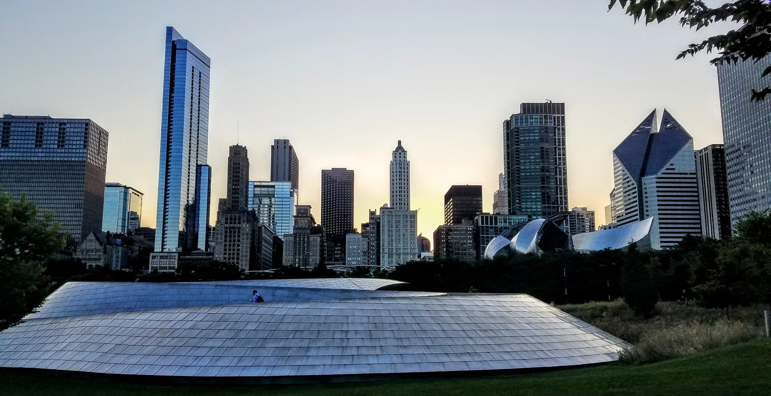 Millenium Park walkway…picture one