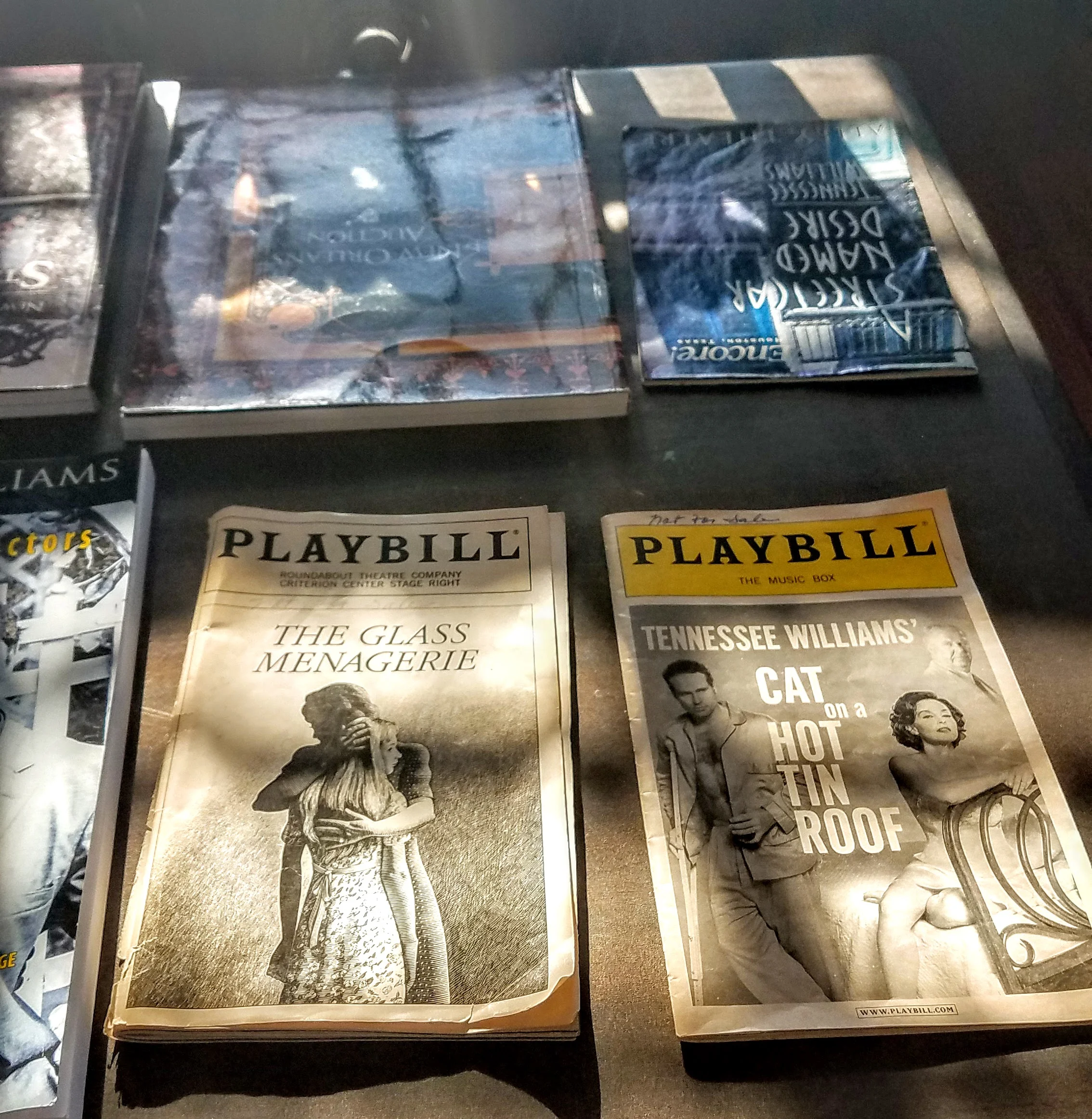 A few old ‘Playbills’ from Tennessee Williams’ plays