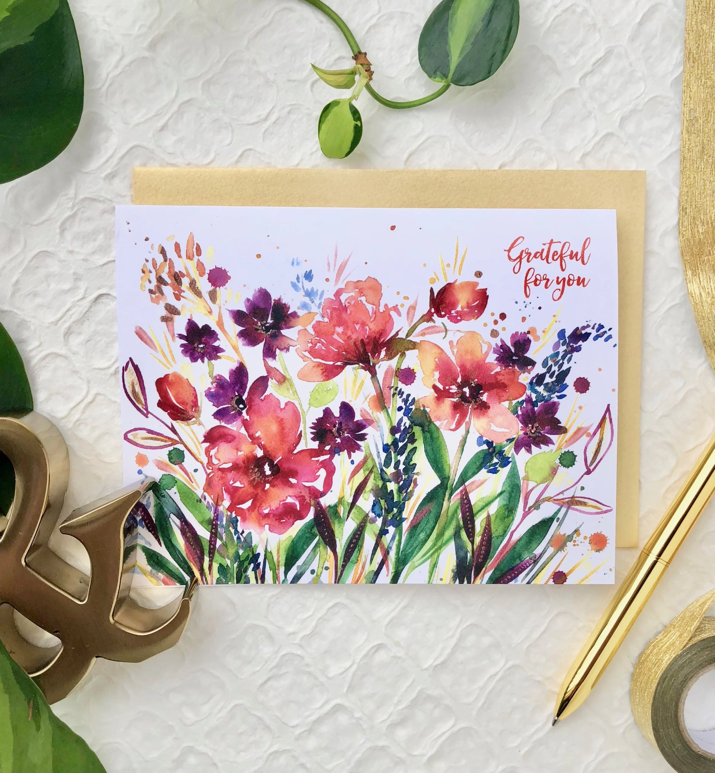 Grateful For You Card