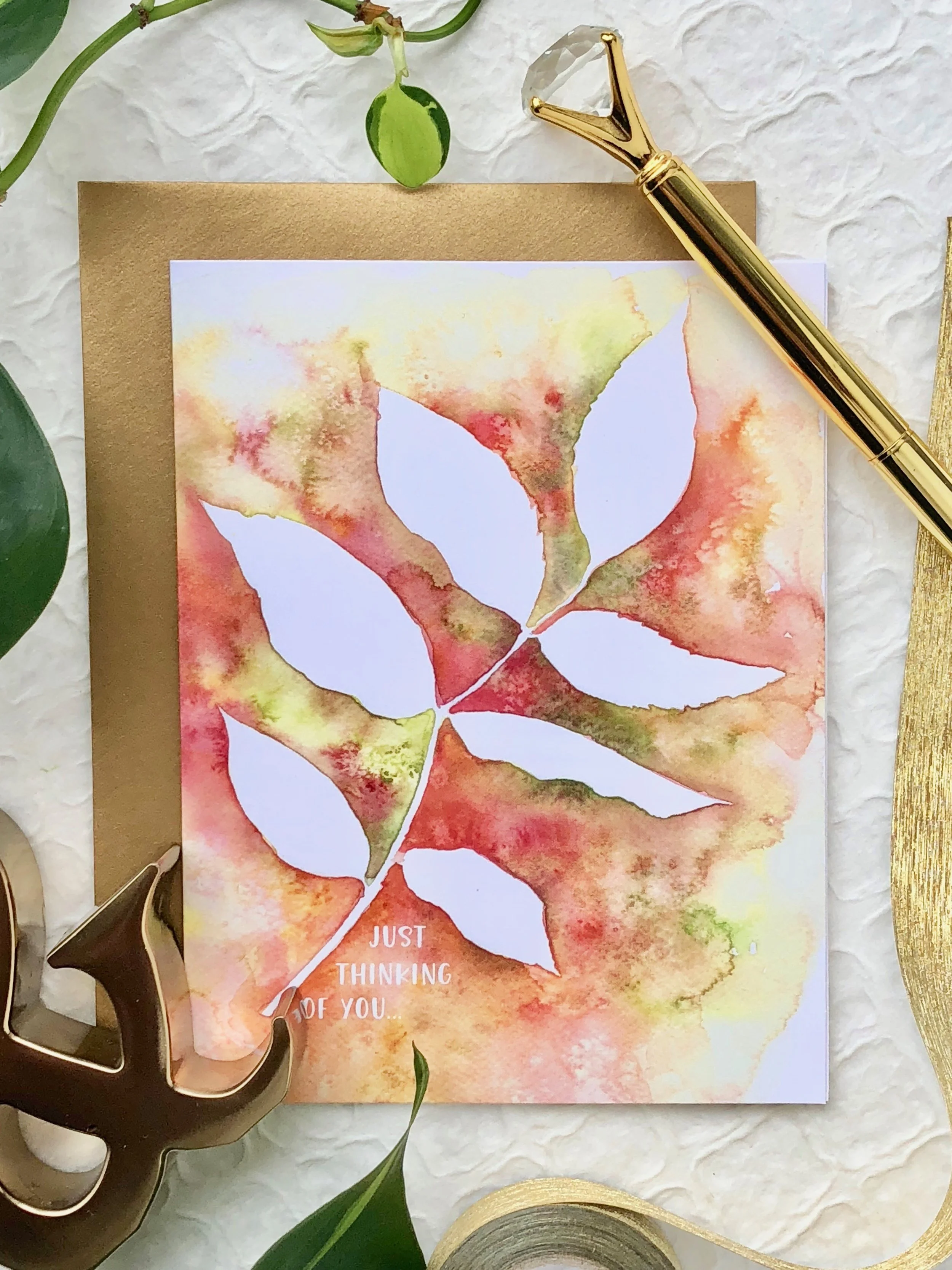 Just Thinking Of You  Card