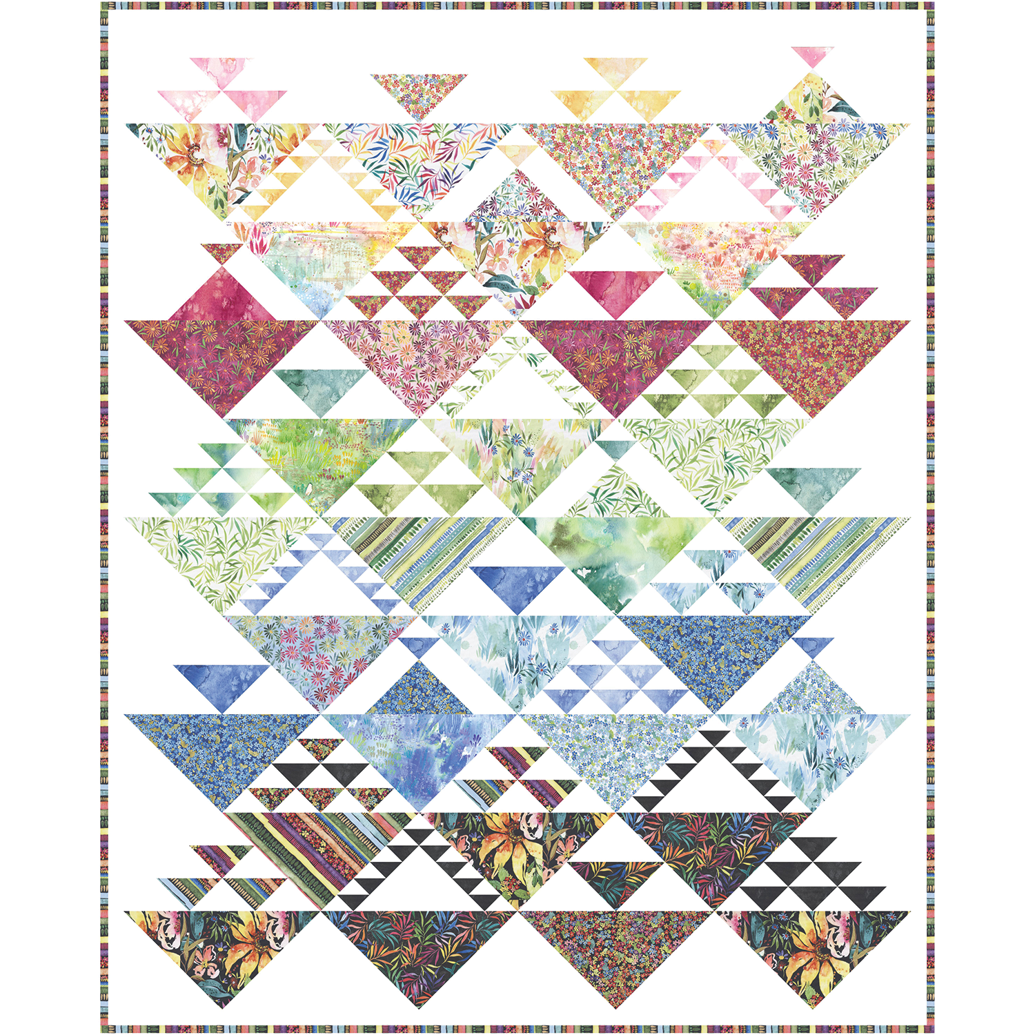 On The Rise Quilt Pattern, (PDF) — Create Joy Project
