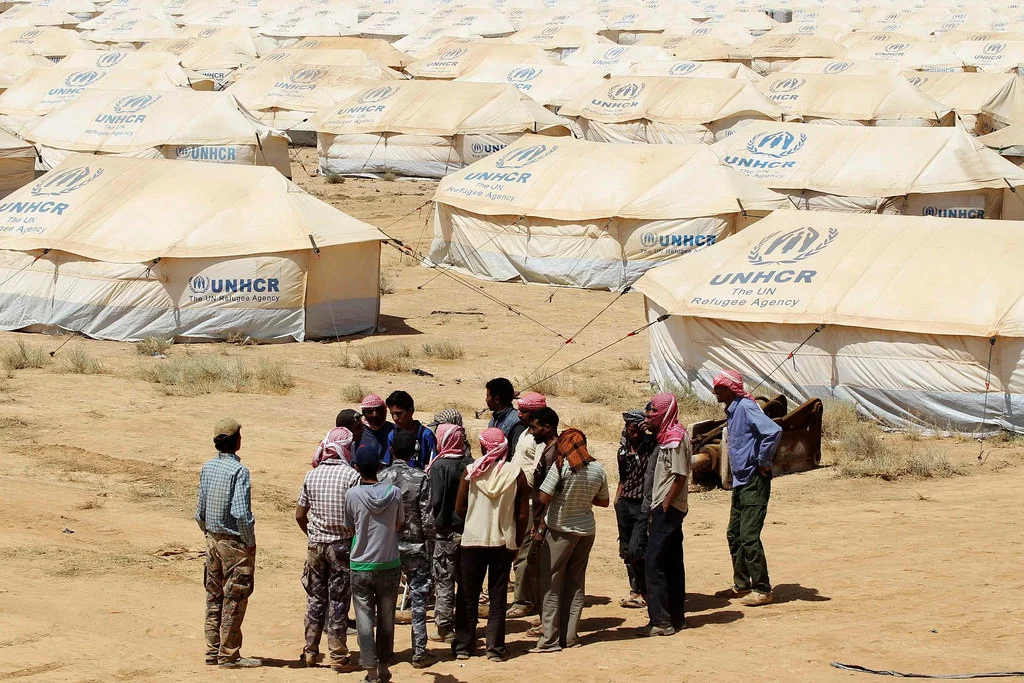 UNHCR’s Zaatari Refugee Camp in Jordan. Photo by William Proby.
