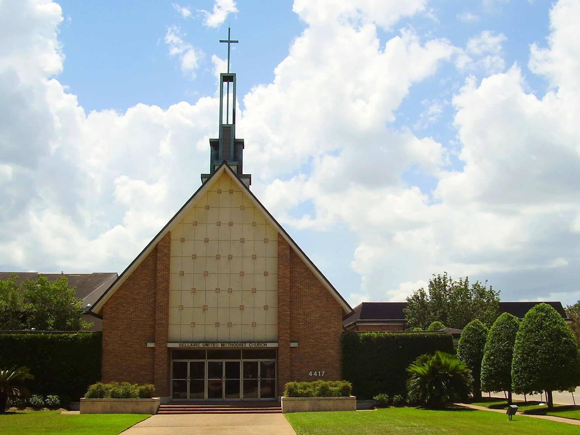 Bellaire UMC. Photo credit: Wikimedia Commons