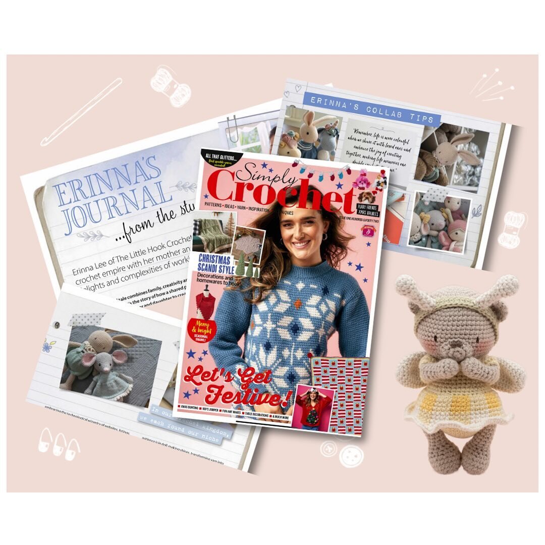 It is always so special and an honour to be able to contribute to an issue of @simplycrochetmag. 🤩

It is extra special however, when in Issue 142, I was given the opportunity to share my experiences on starting and sharing this crochet journey with