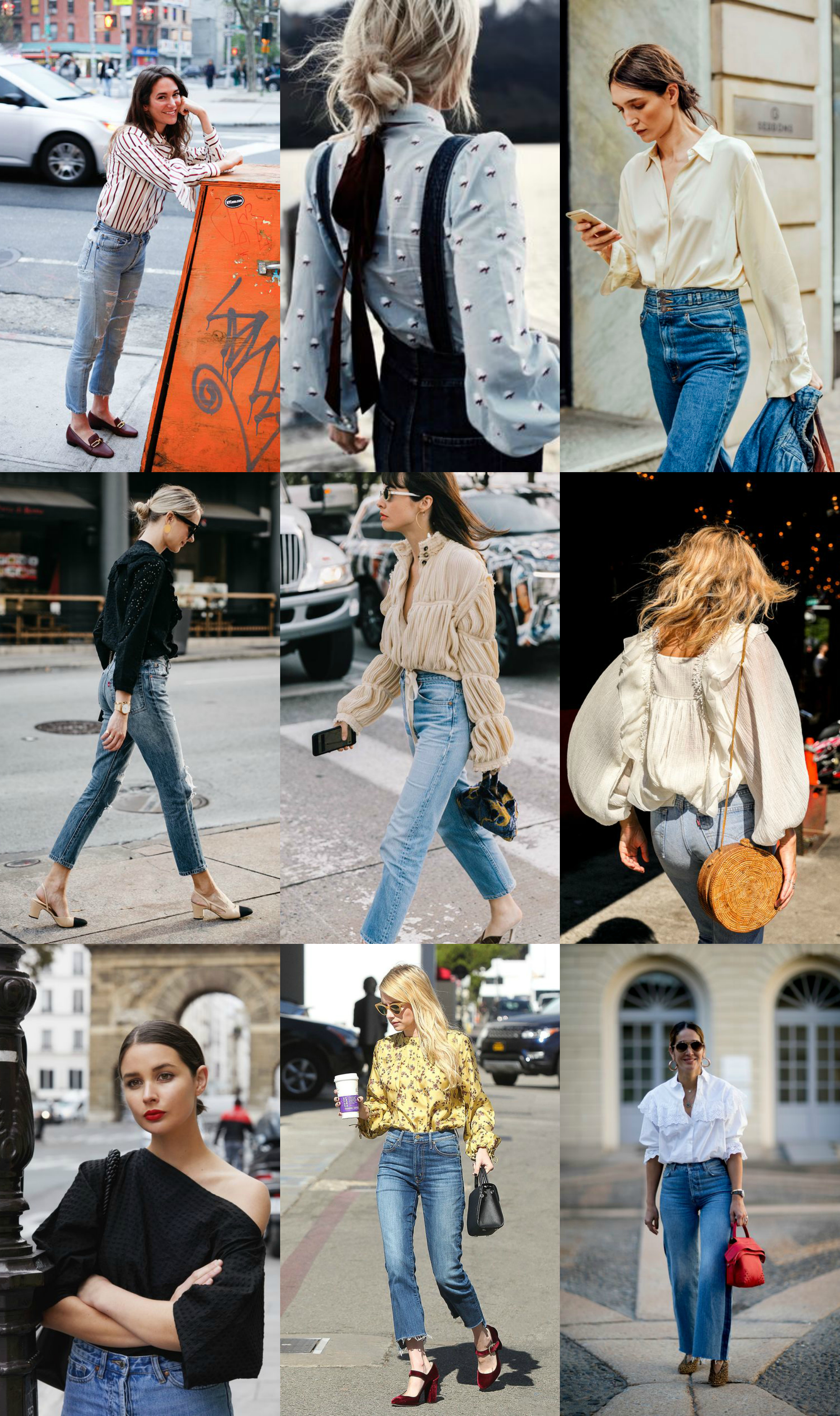 I Would Wear That...Blouses With Denim.