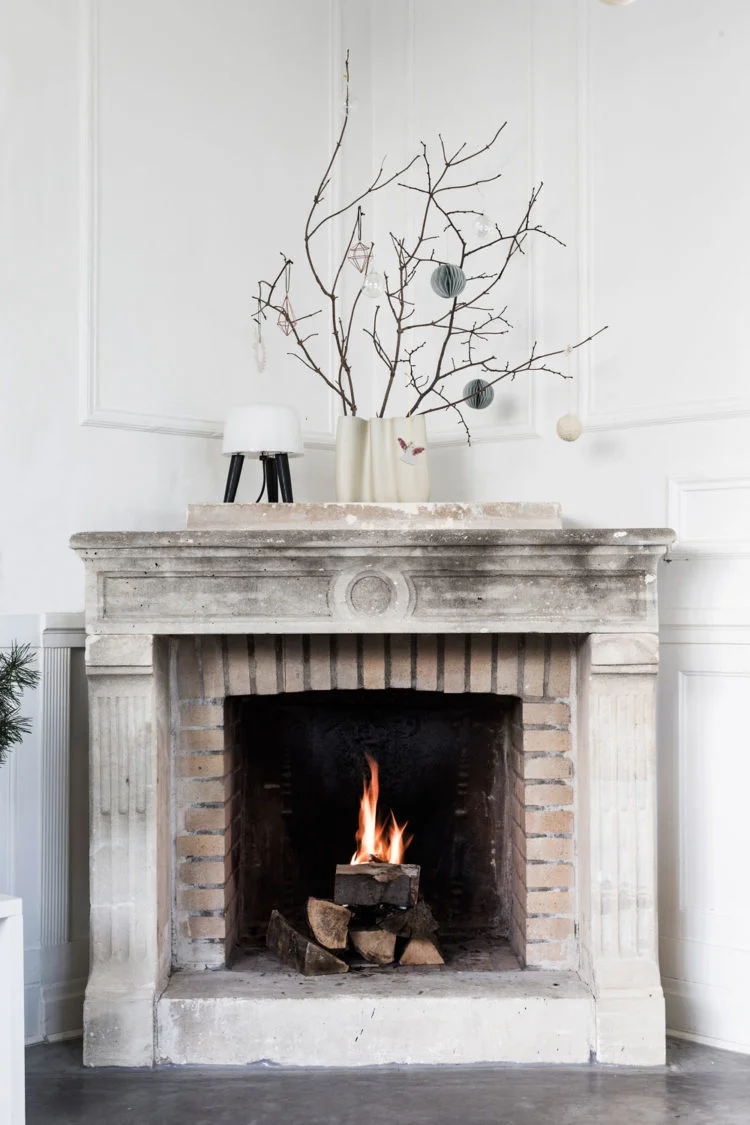 A Scandinavian Home Decorated Perfectly for the Holidays