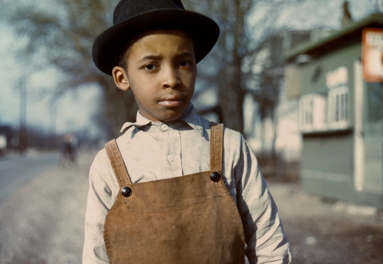 Boy, Near Cincinnati, Ohio, Photo by John Vachon, c. 1943