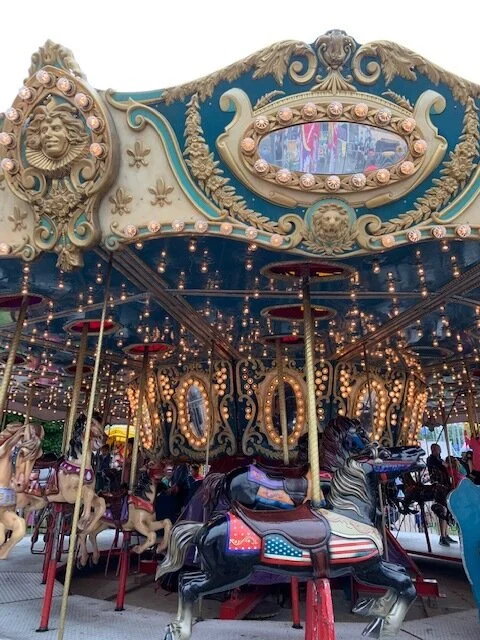 Merry-go-round in the Midway.