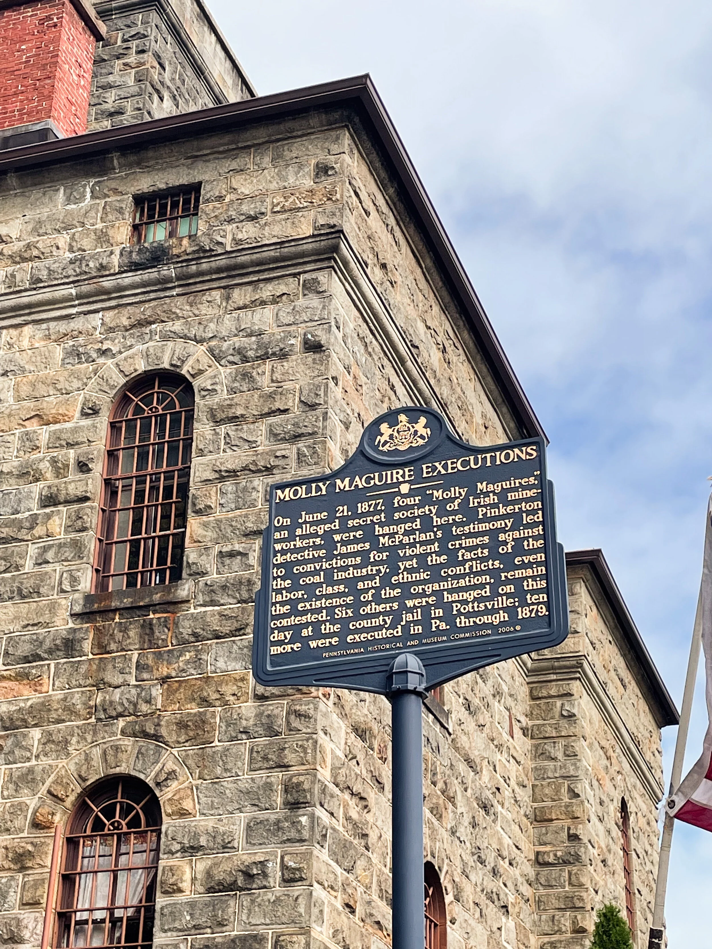 Molly Maguire also was executed in Jim Thorpe.