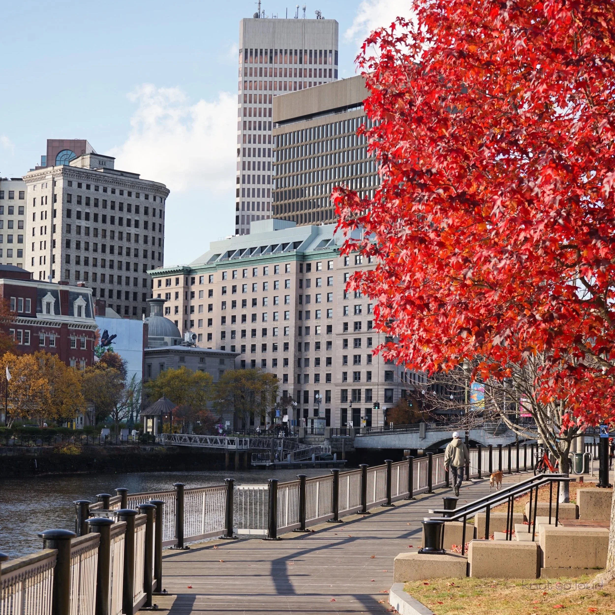 When Providence, Rhode Island Turns Amber