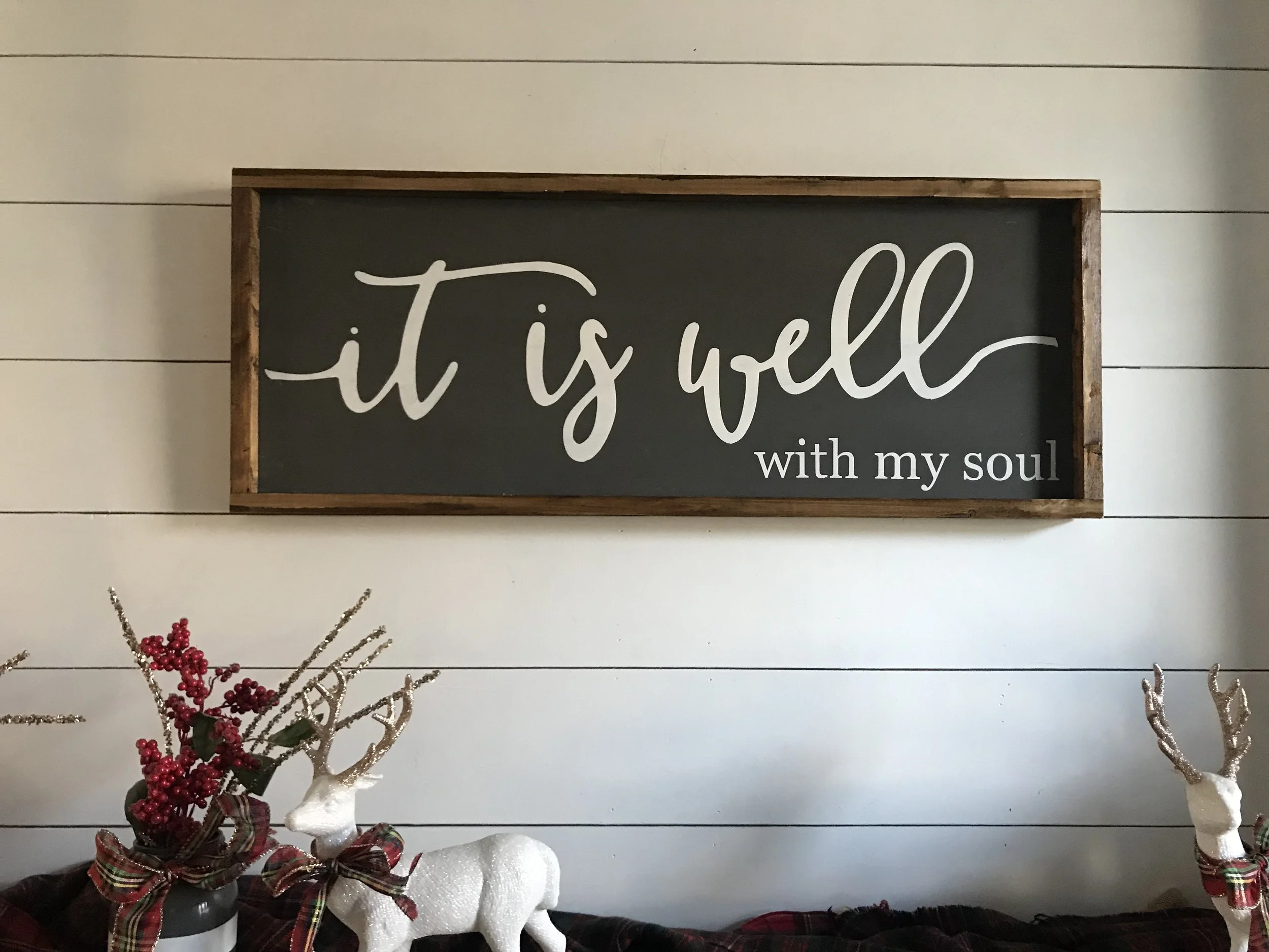 It Is Well with my Soul Sign