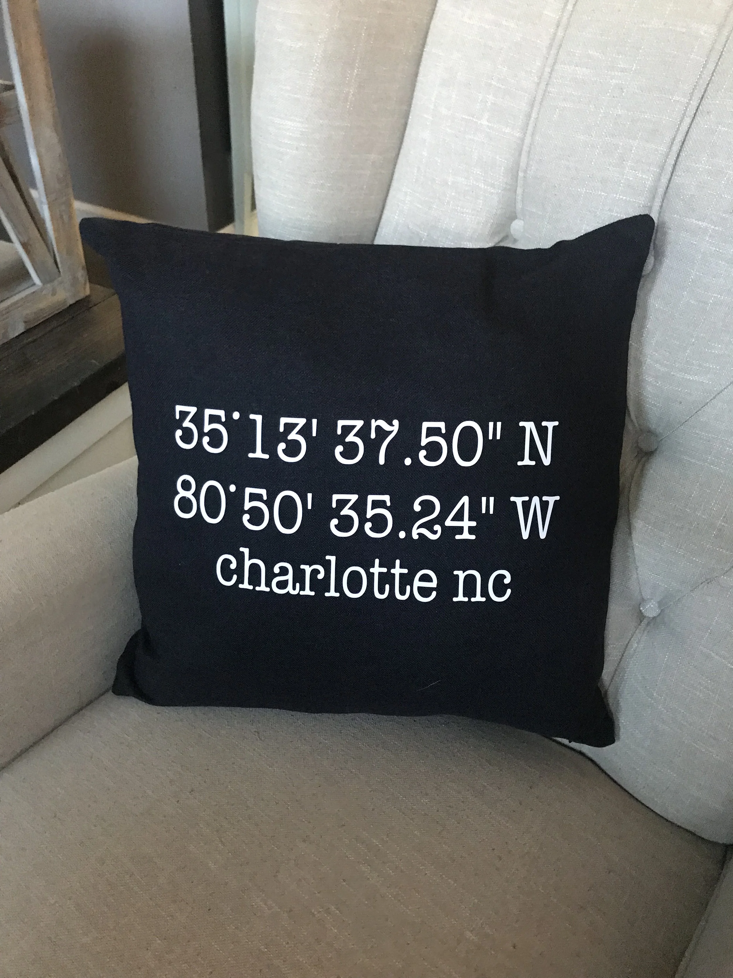 Charlotte Coordinates Pillow