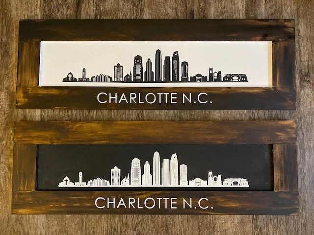 Charlotte Skyline Sign