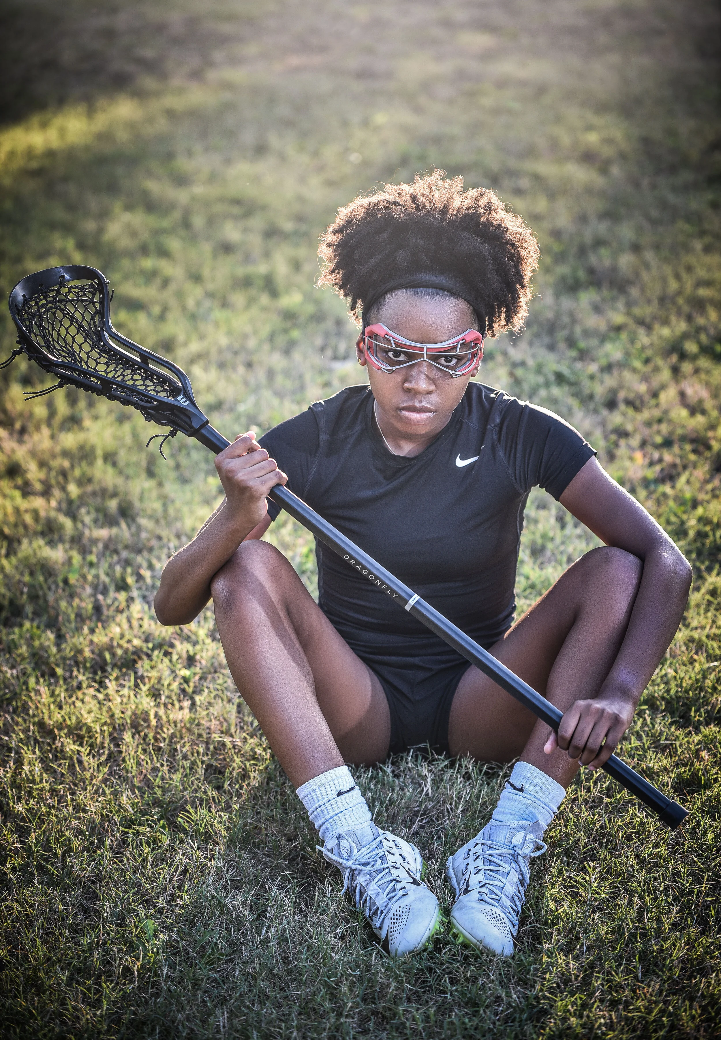 Jamyria Woods is focused on her future with lacrosse. Image: © 2020 Miss Ari Photography