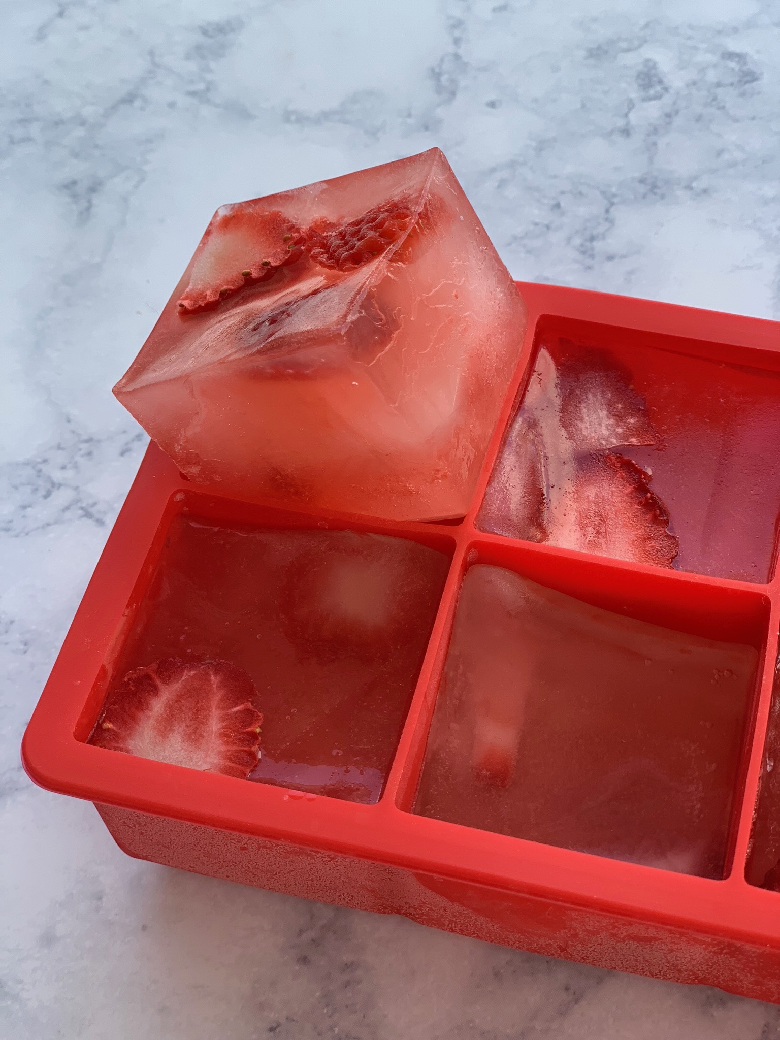 How Infused Cocktail Ice Cubes are Made