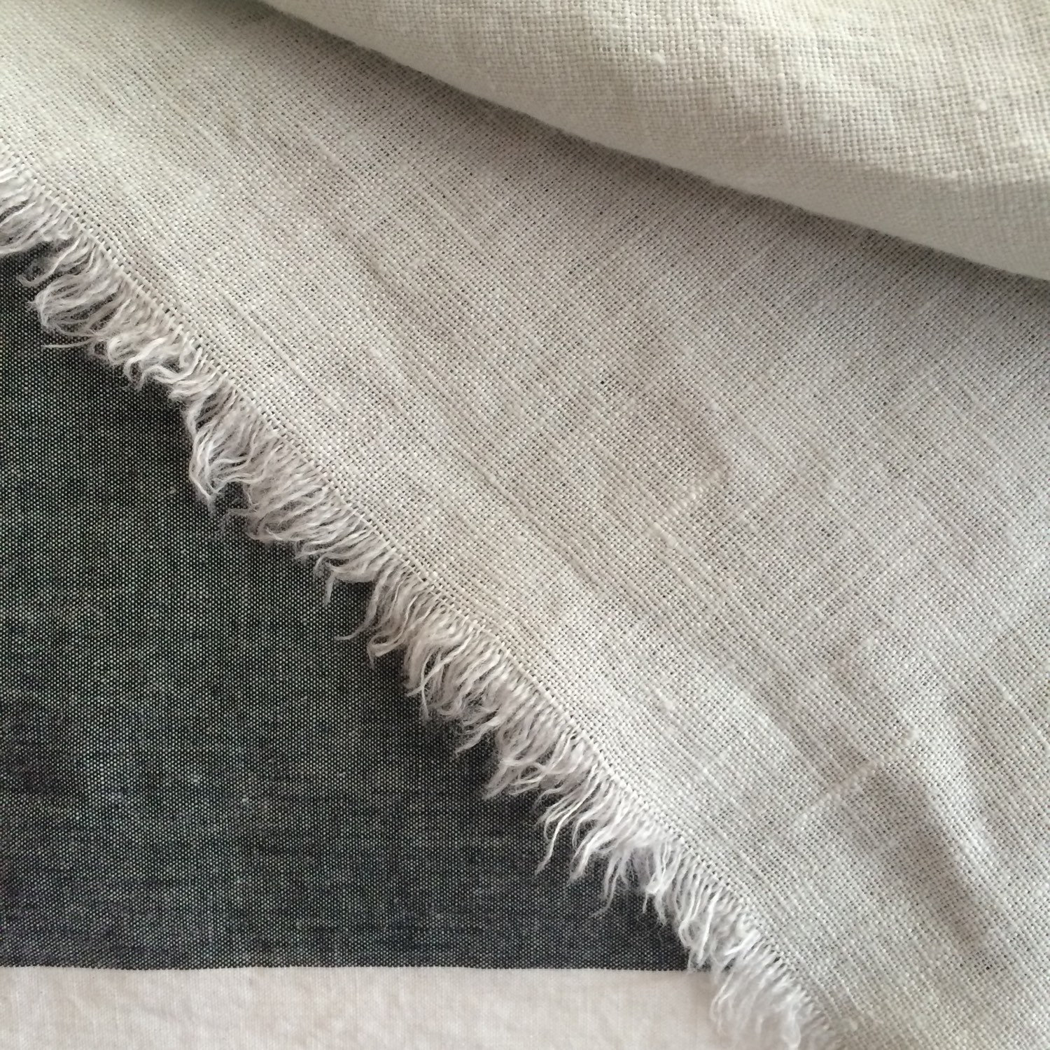 Linen throw