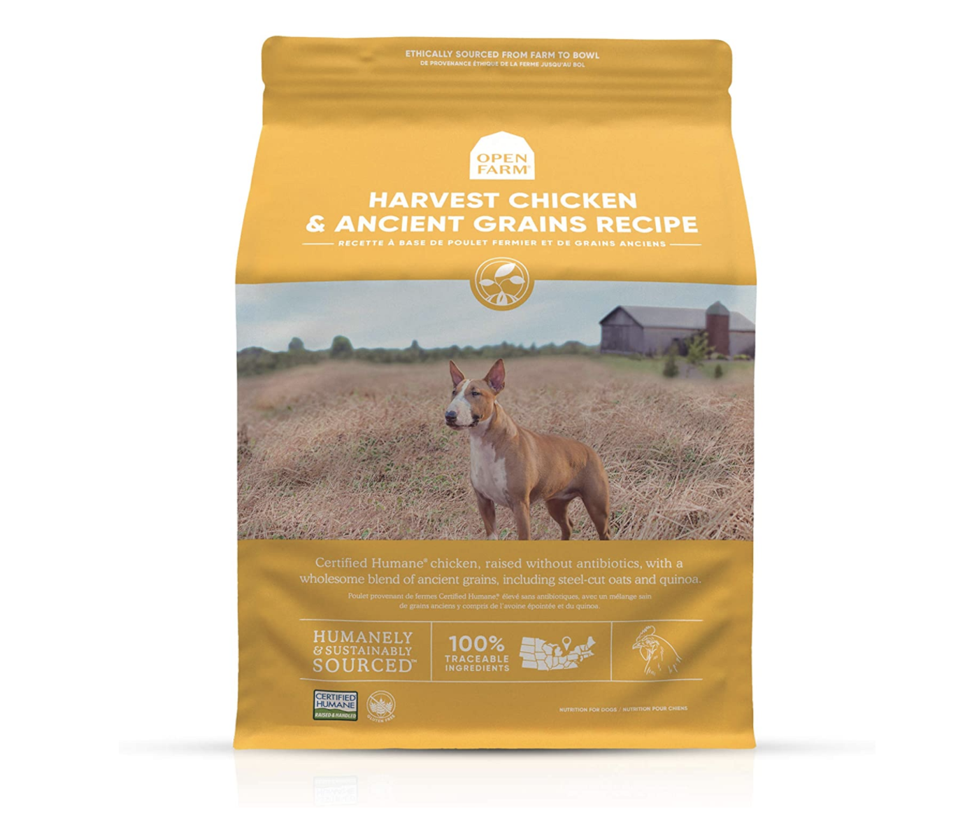 Open farm dog food