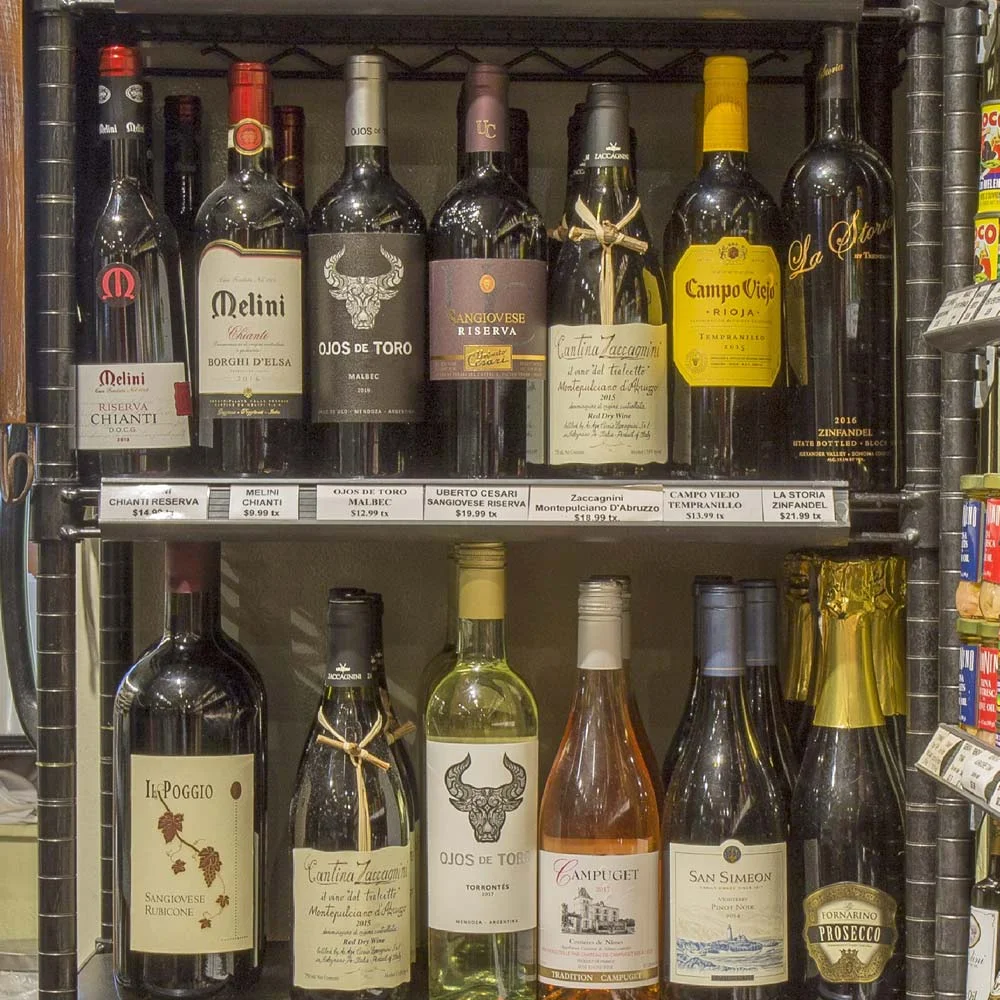 Wine Selection Our growing selection makes it easy to complement any meal and price range. Since Robert took over the buying, we’re adding new wines all the time.