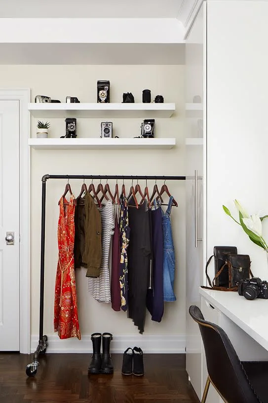 Downsizing in Style: Toronto Condominium Bedroom Dressing Area