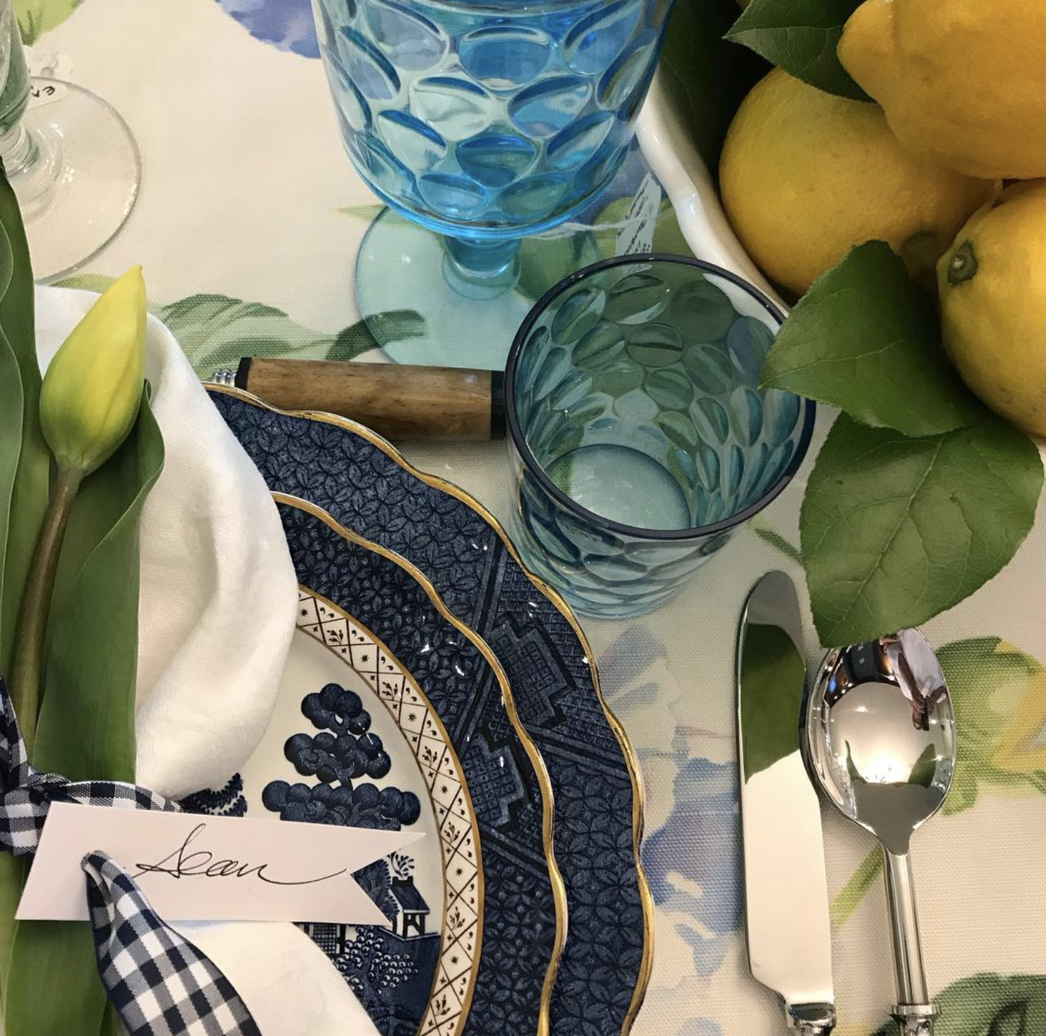 Lemon-Infused Tabletop