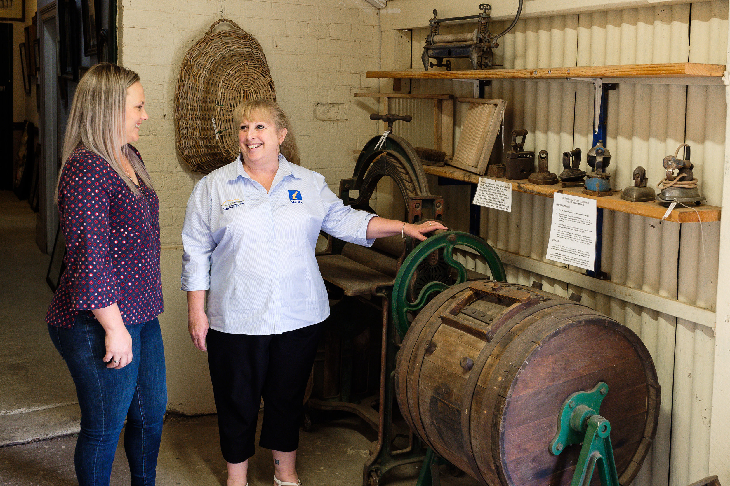 Manilla - Royce Cottage Museum Volunteer 2.JPG