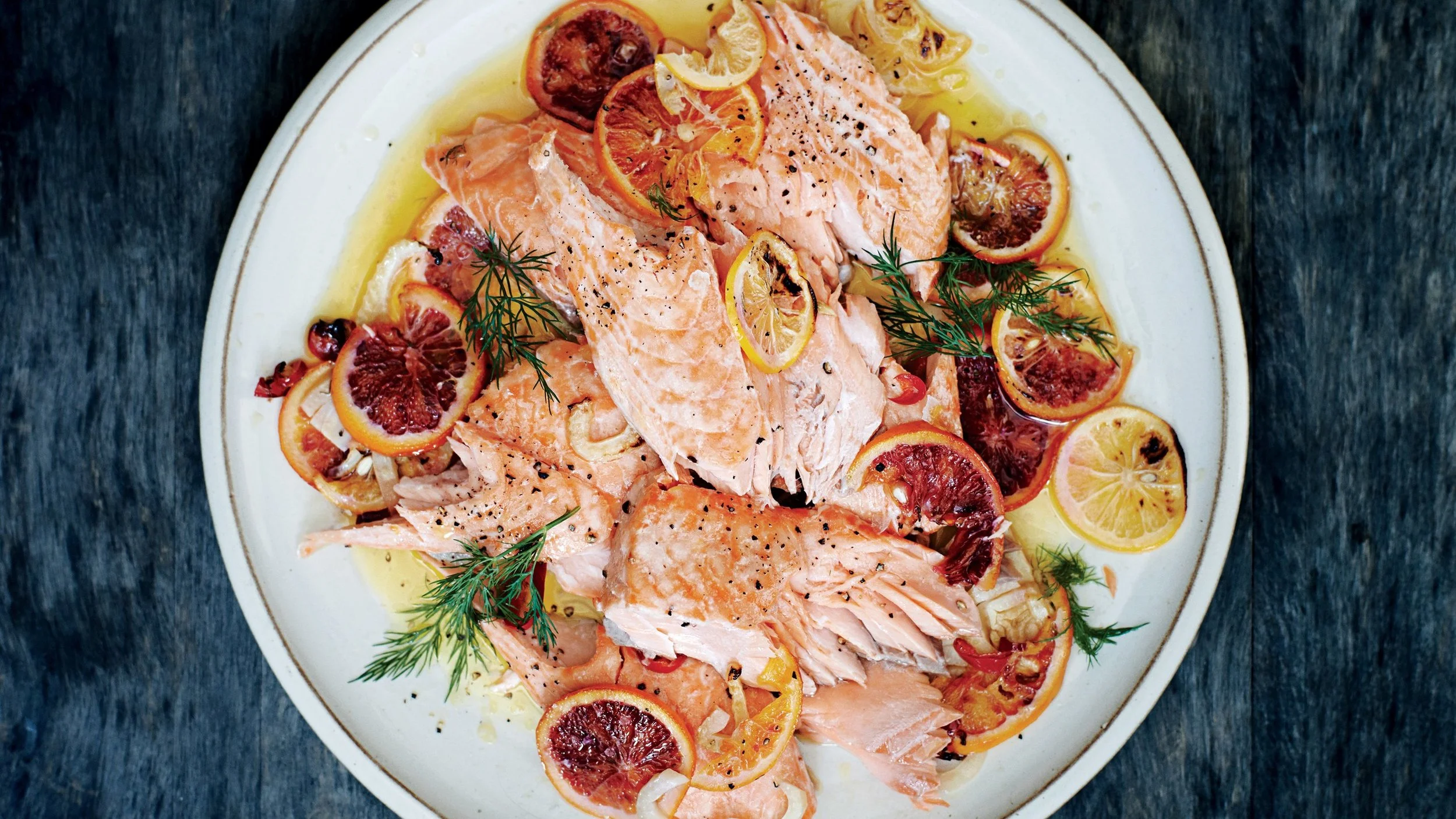 Slow roasted salmon (Image courtesy of Bon Appetit)