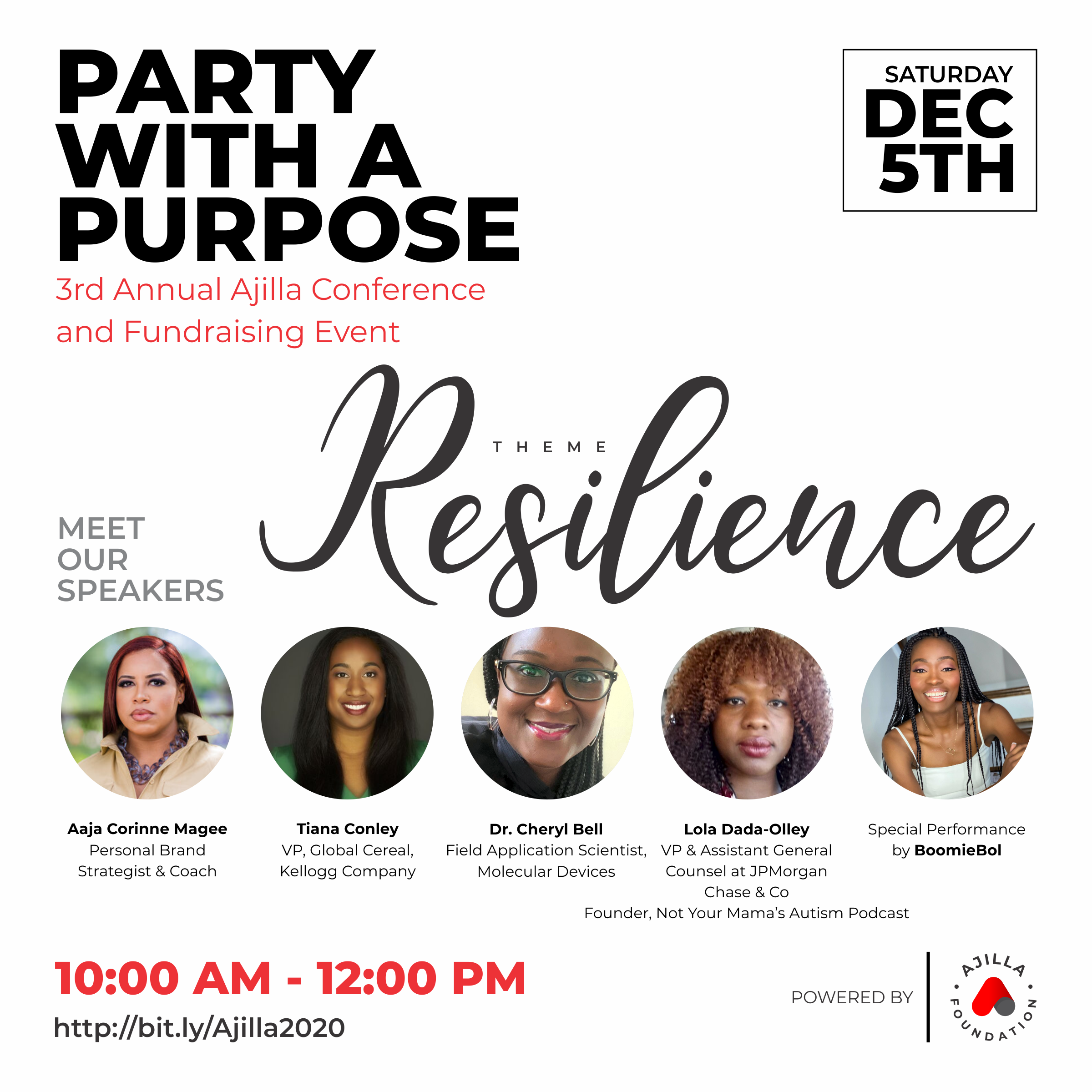 Ajilla 2020:  Resilience