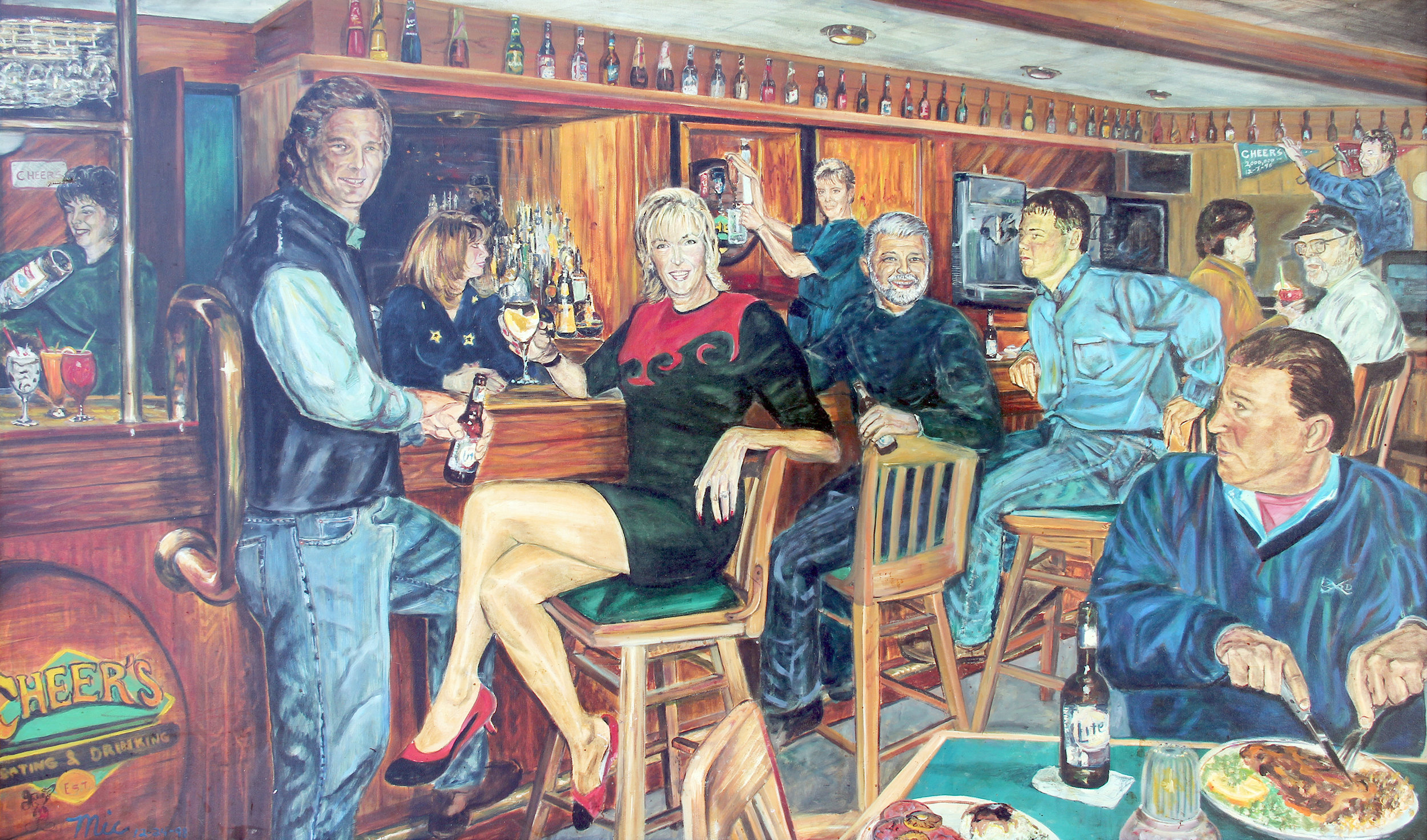 "Bar at Cheers" Grand Rapids, Michigan
