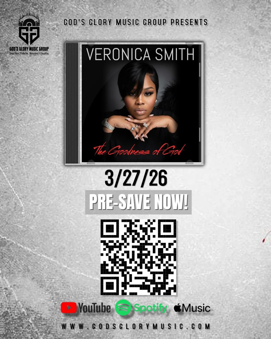 New Single "The Goodness of God" Featuring Veronica Smith - Drops 3/27/26