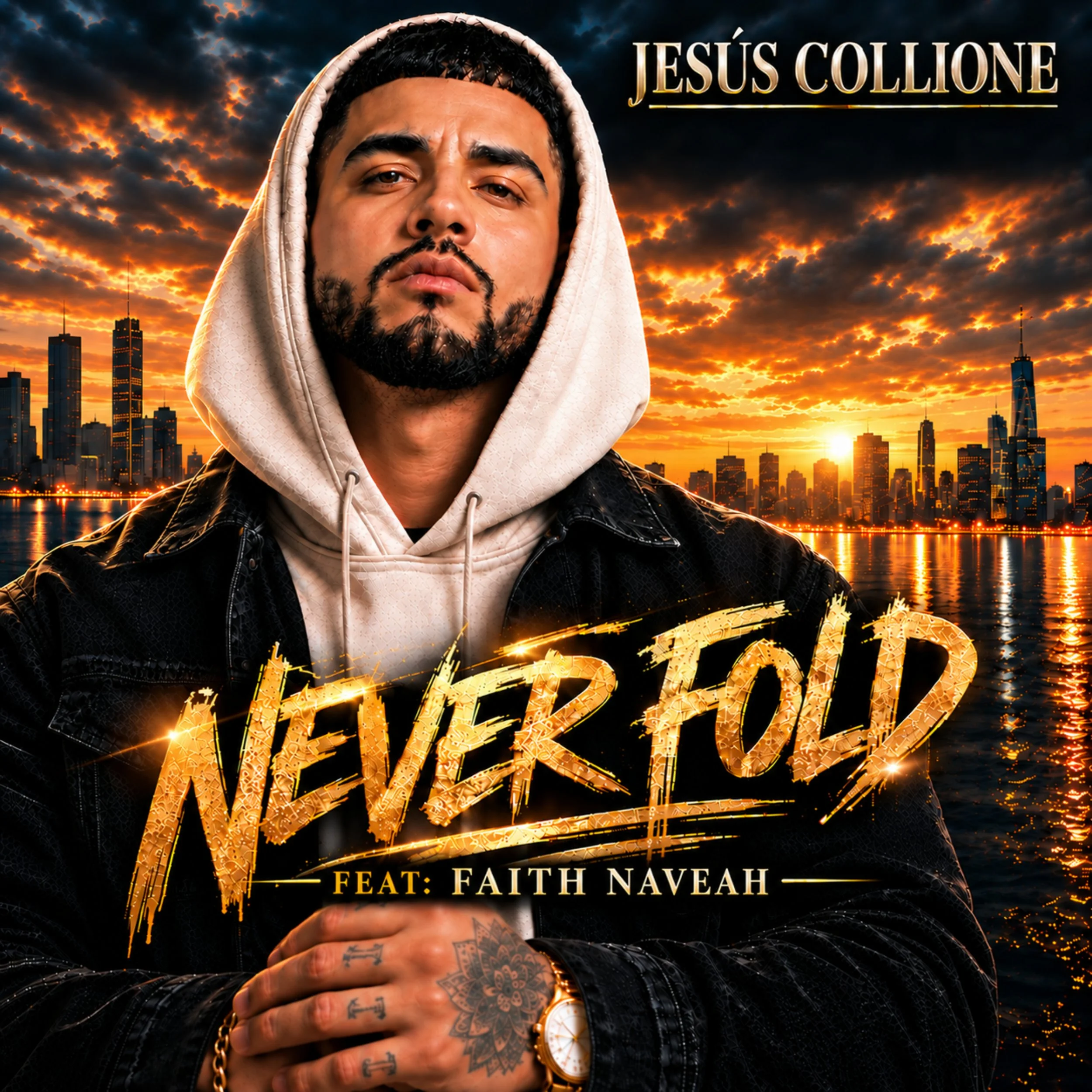 Jesús Collione - Never Fold (feat: Faith Naveah) AI