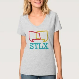 STLX Women's V-Neck T-shirt