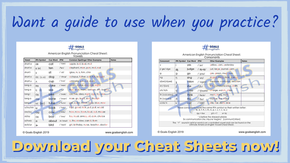 all of the sounds of american english made simple goals english