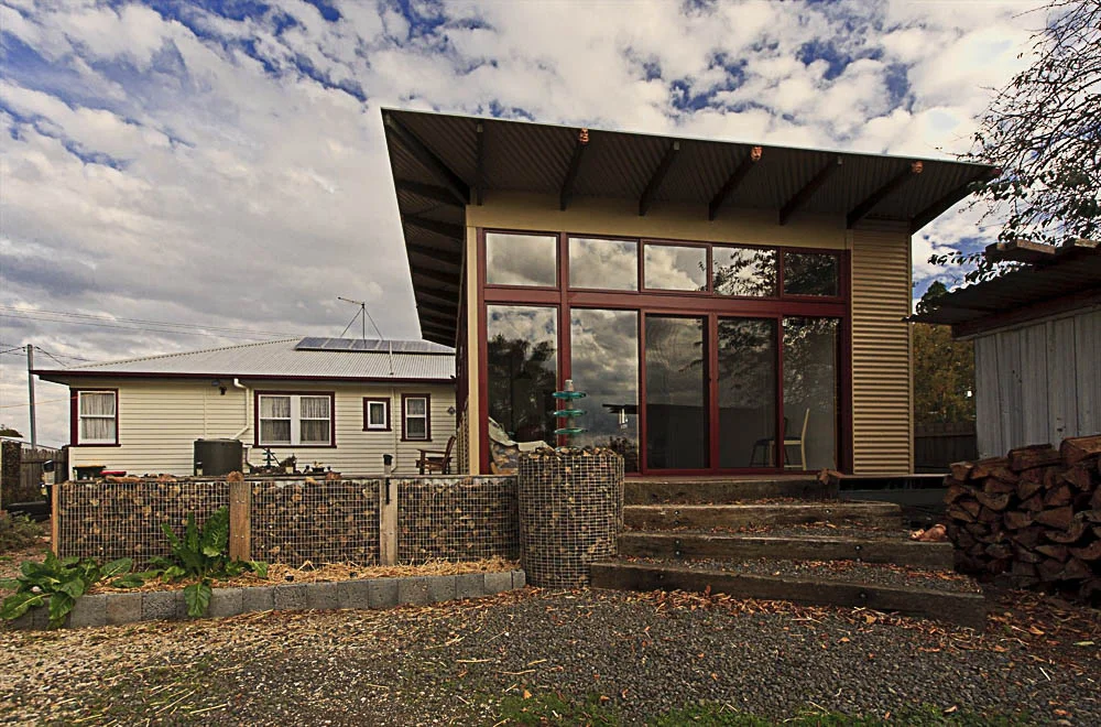 Sustainable house at Westbury.