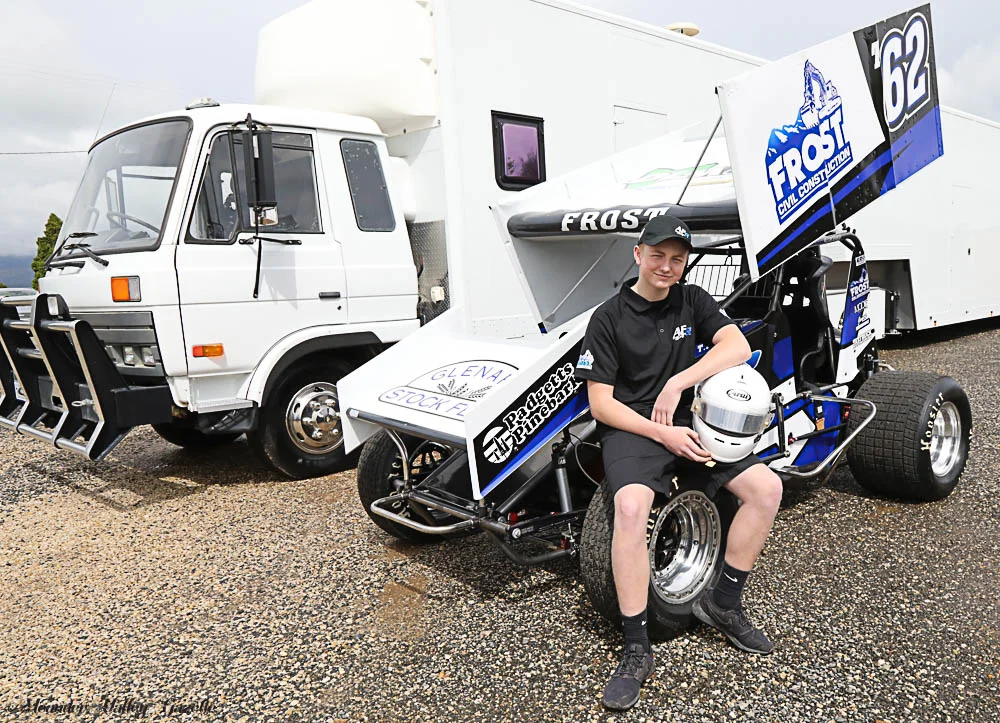 At just 16 years old, Westbury young gun Tate Frost is holding his own on the national circuit.