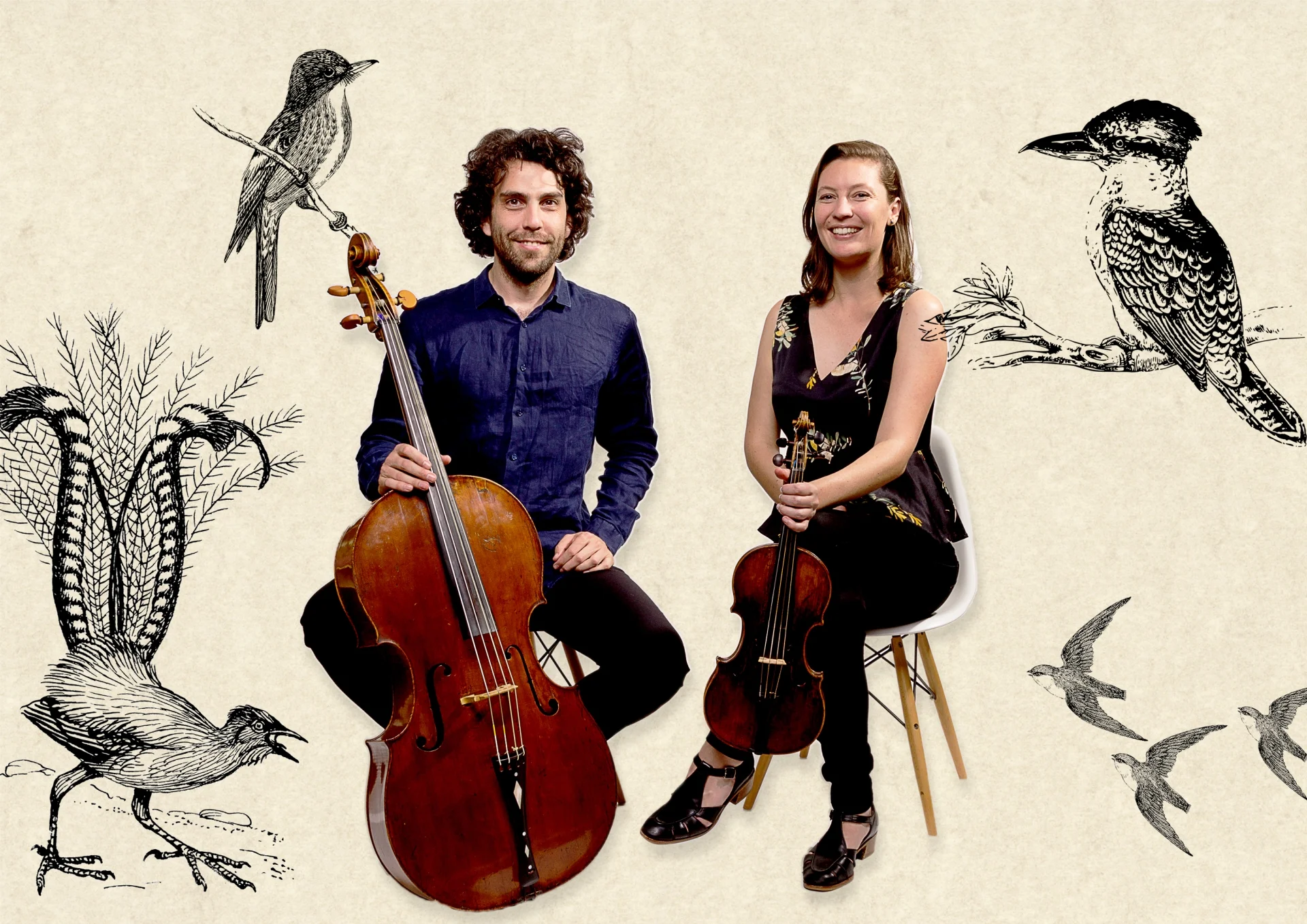 Young Australian classical musicians Anthony Albrecht and Simone Slattery will perform at Deloraine’s Little Theatre.