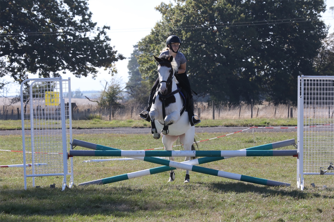 Bethany Macfarlane, 16, and her horse Kylie are looking forward to improving their showjumping over winter. From Exeter, Bethany rides for the Birralee and Districts Pony Club and has just joined the Tasmanian Showjumping Association (North). Photo by Mike Moores