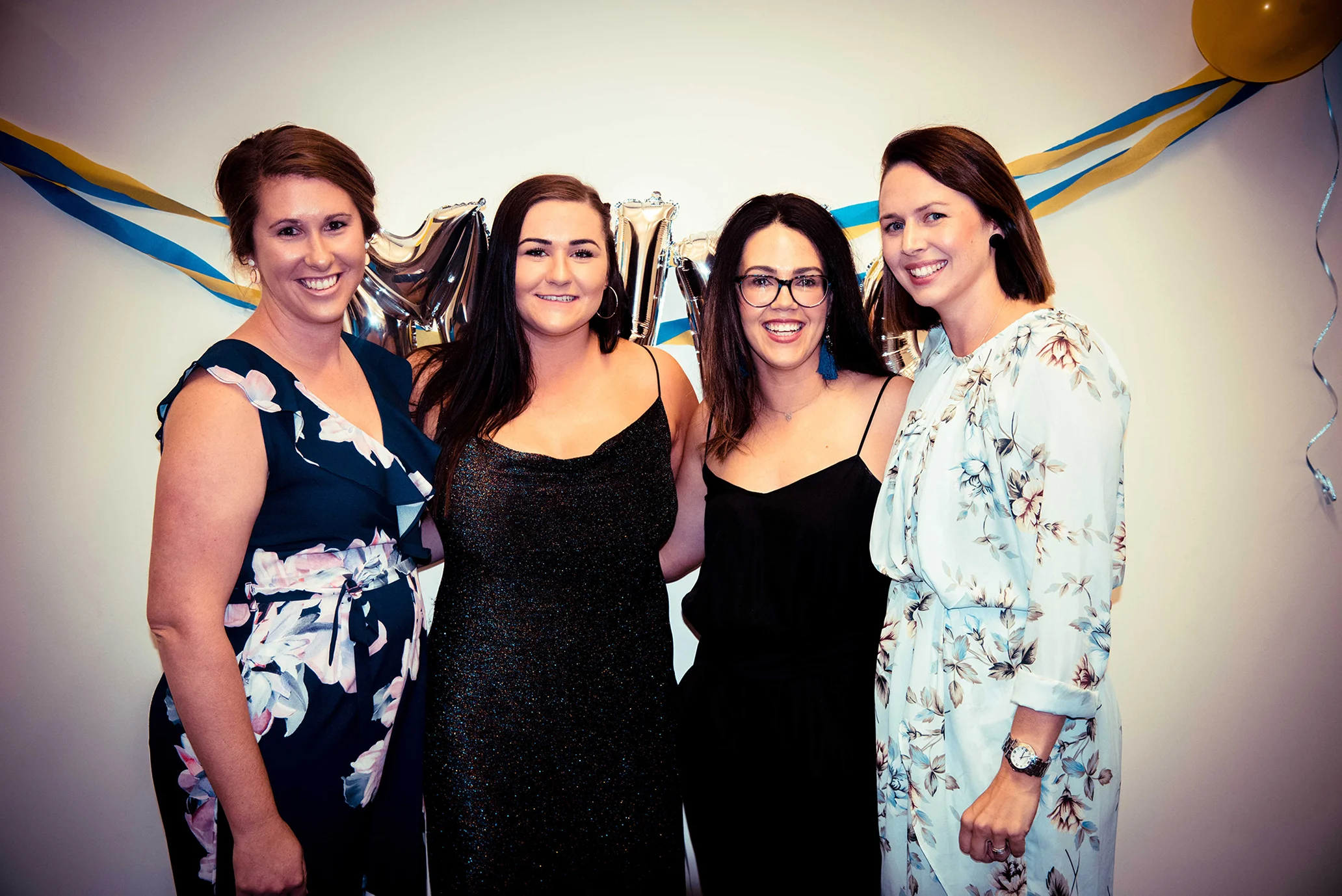 Left to right: Amy Warren, Beth Taylor, Elisha Williams and Hayley Patten. Photo by Jaden Watts