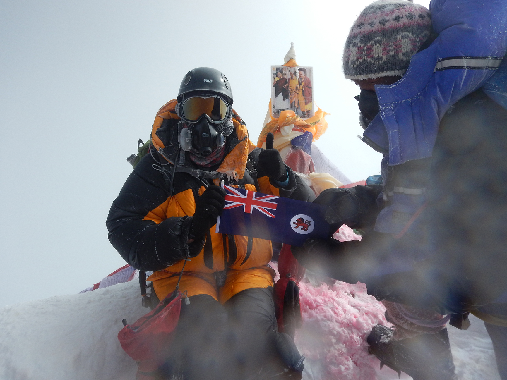 John Zeckendorf, the first Tasmanian to reach the summit of Mount Everest. Photo supplied